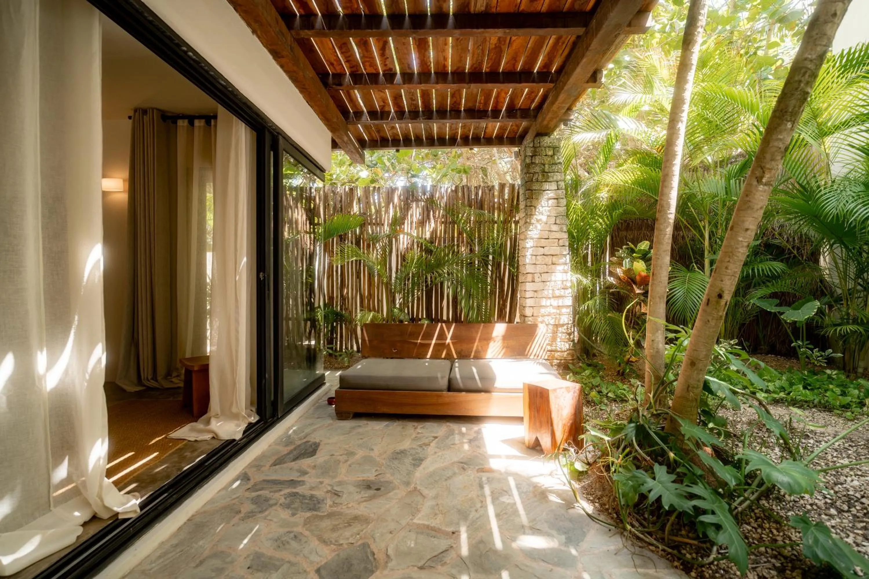 Garden in Chiringuito Tulum