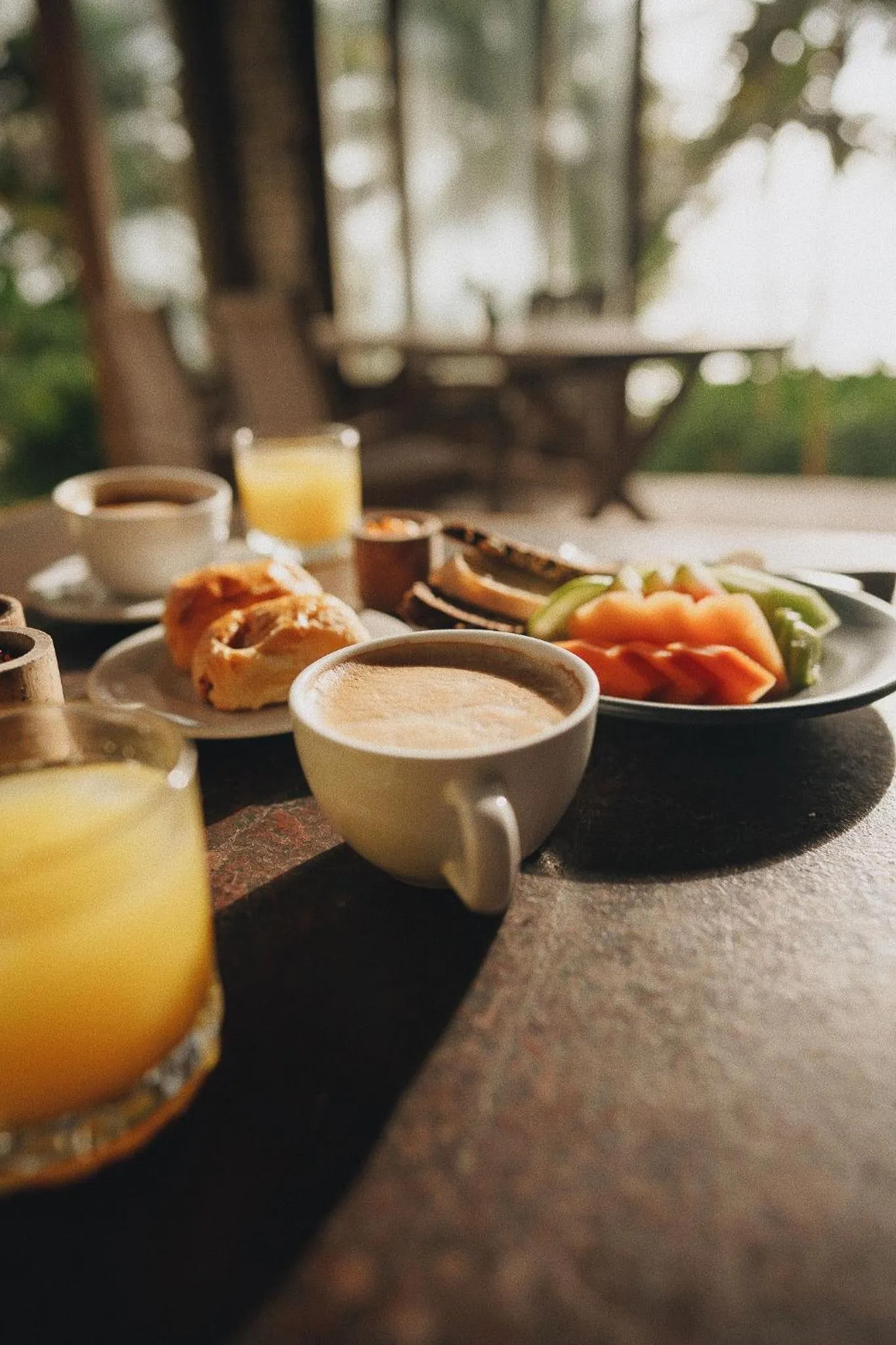 Food and drinks in Chiringuito Tulum