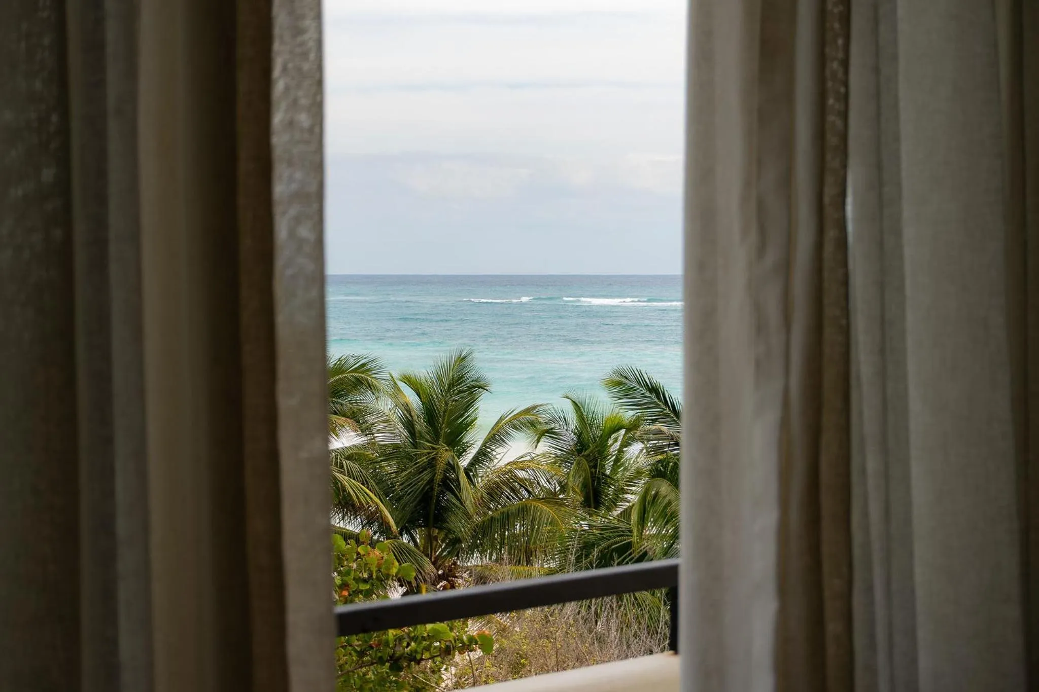 Sea view in Chiringuito Tulum