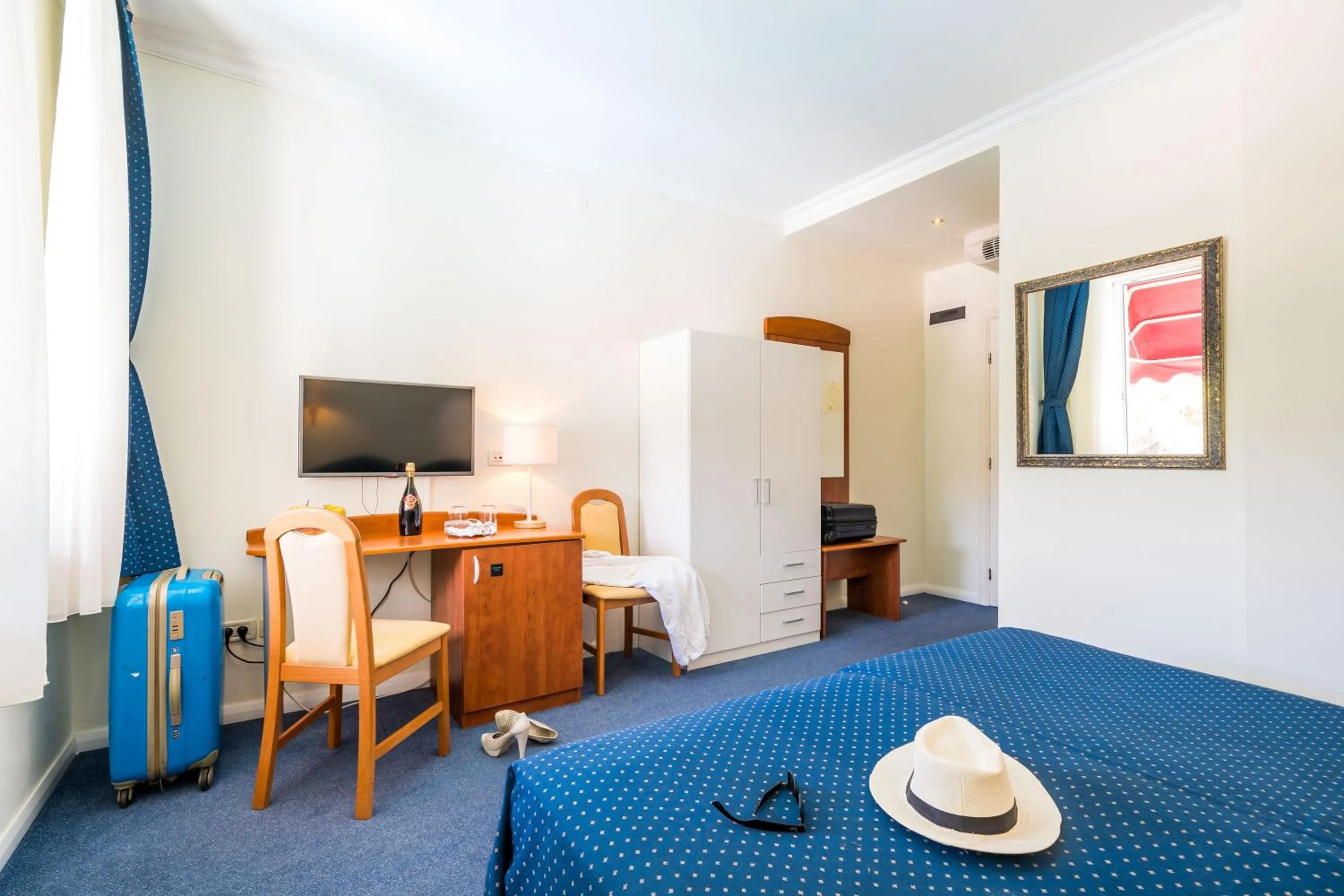 Bed in Boutique & Beach Hotel Villa Wolff