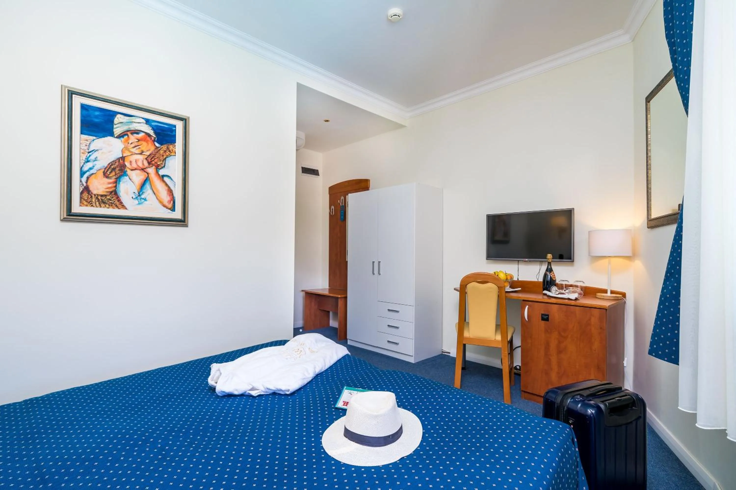 Bed in Boutique & Beach Hotel Villa Wolff