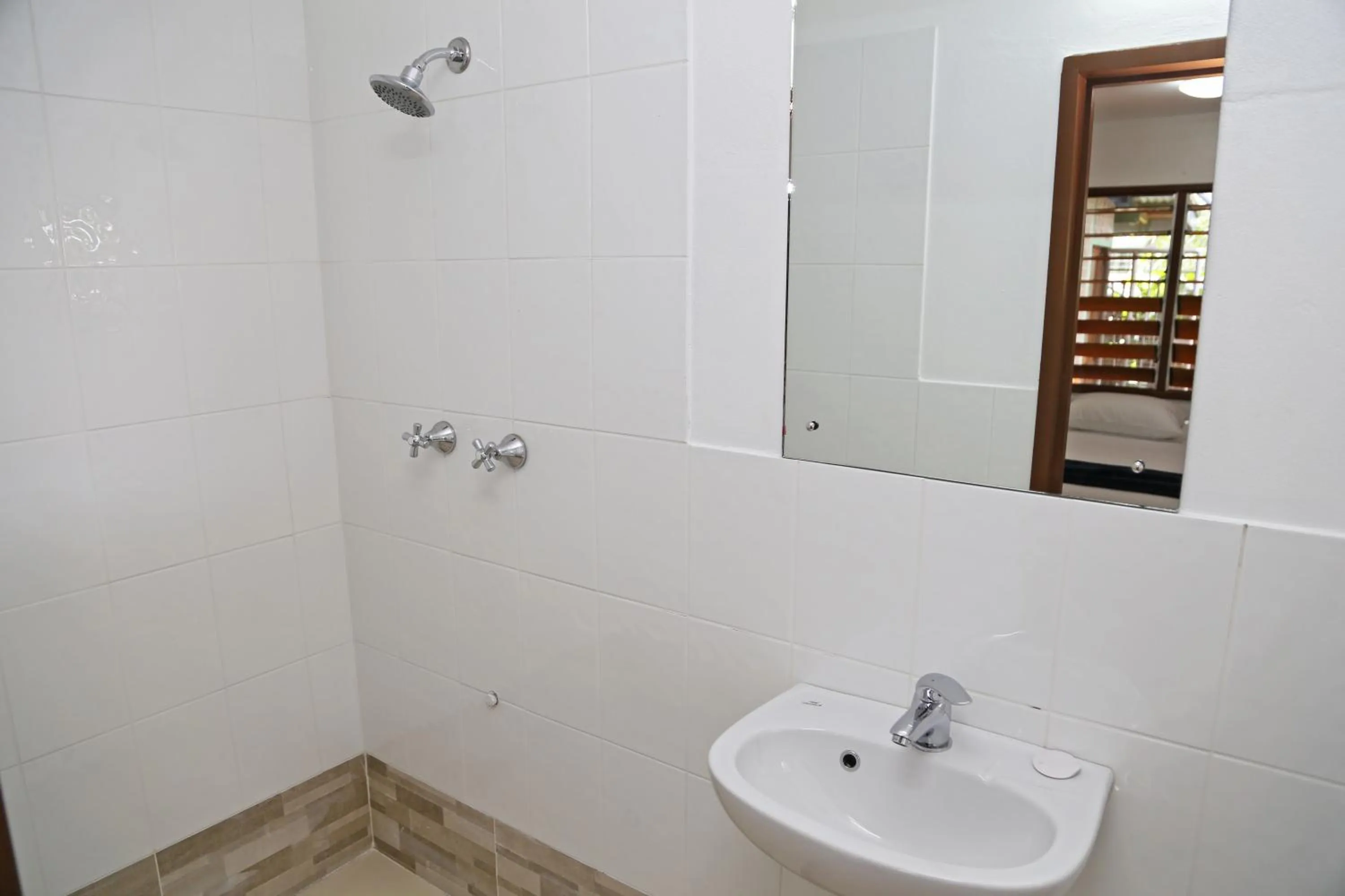 Shower in Bua Bed & Breakfast