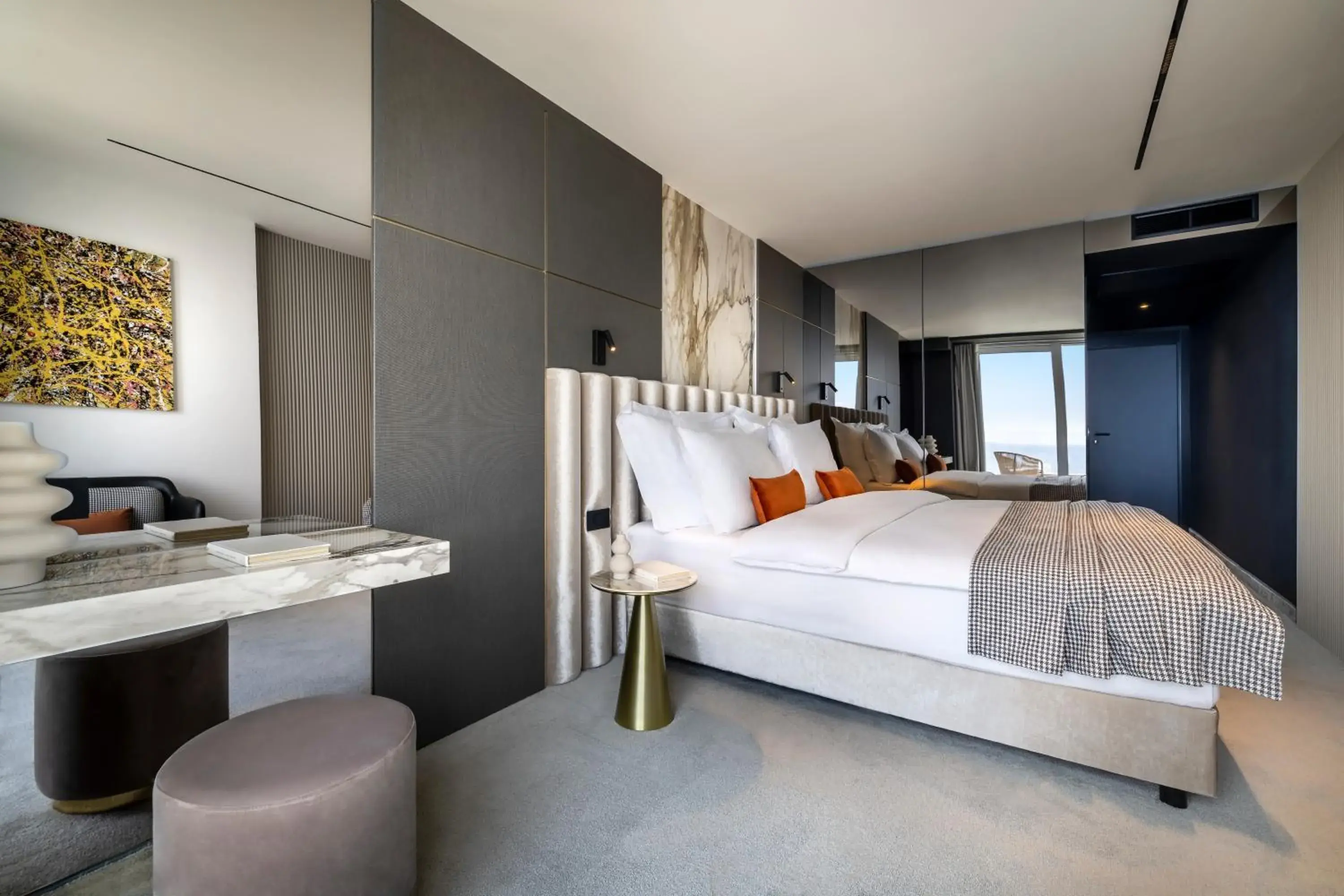 Deluxe Double Room with Sea View in Grand Hotel Adriatic Deluxe Double Room with Sea View in Grand Hotel Adriatic