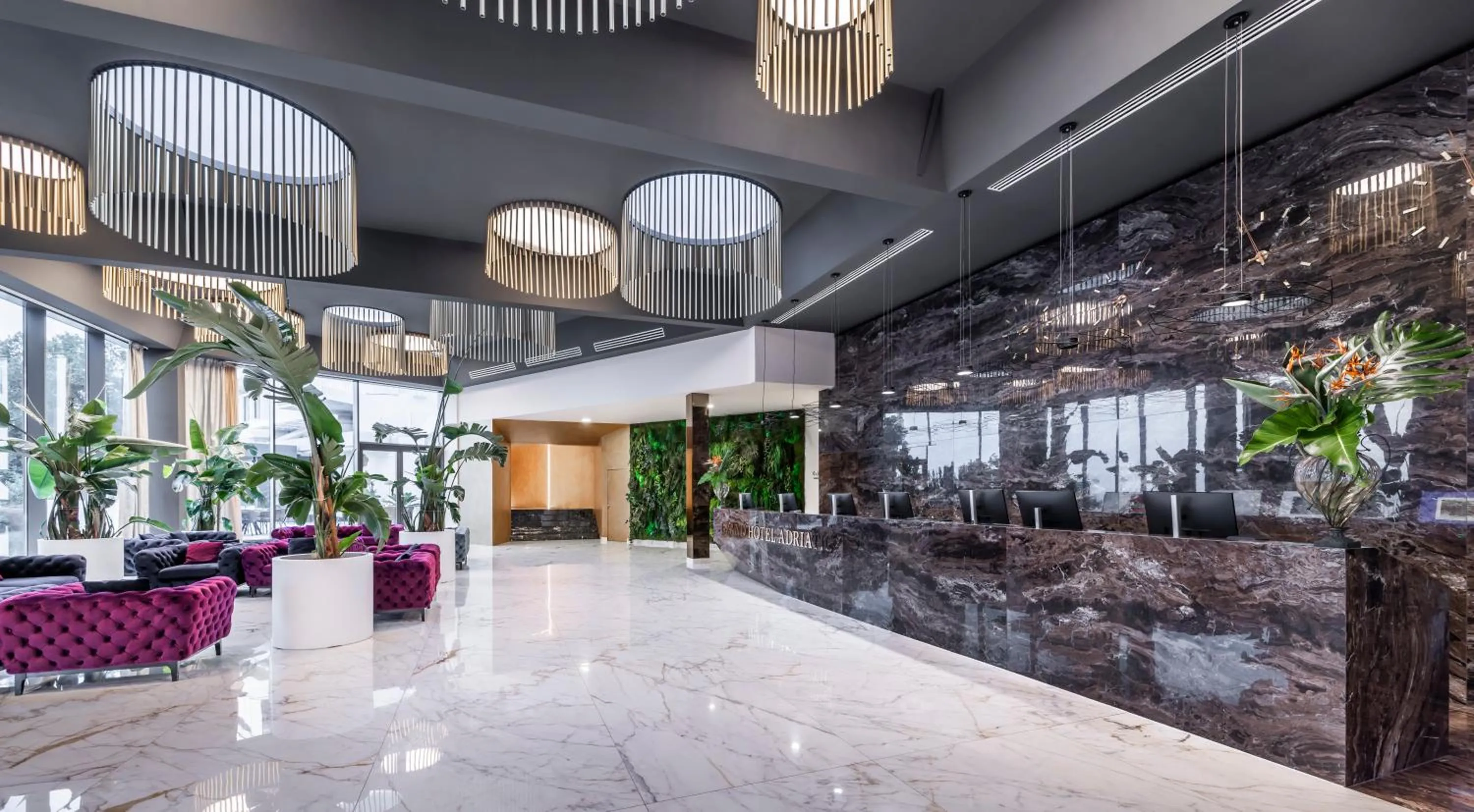 Lobby or reception in Grand Hotel Adriatic