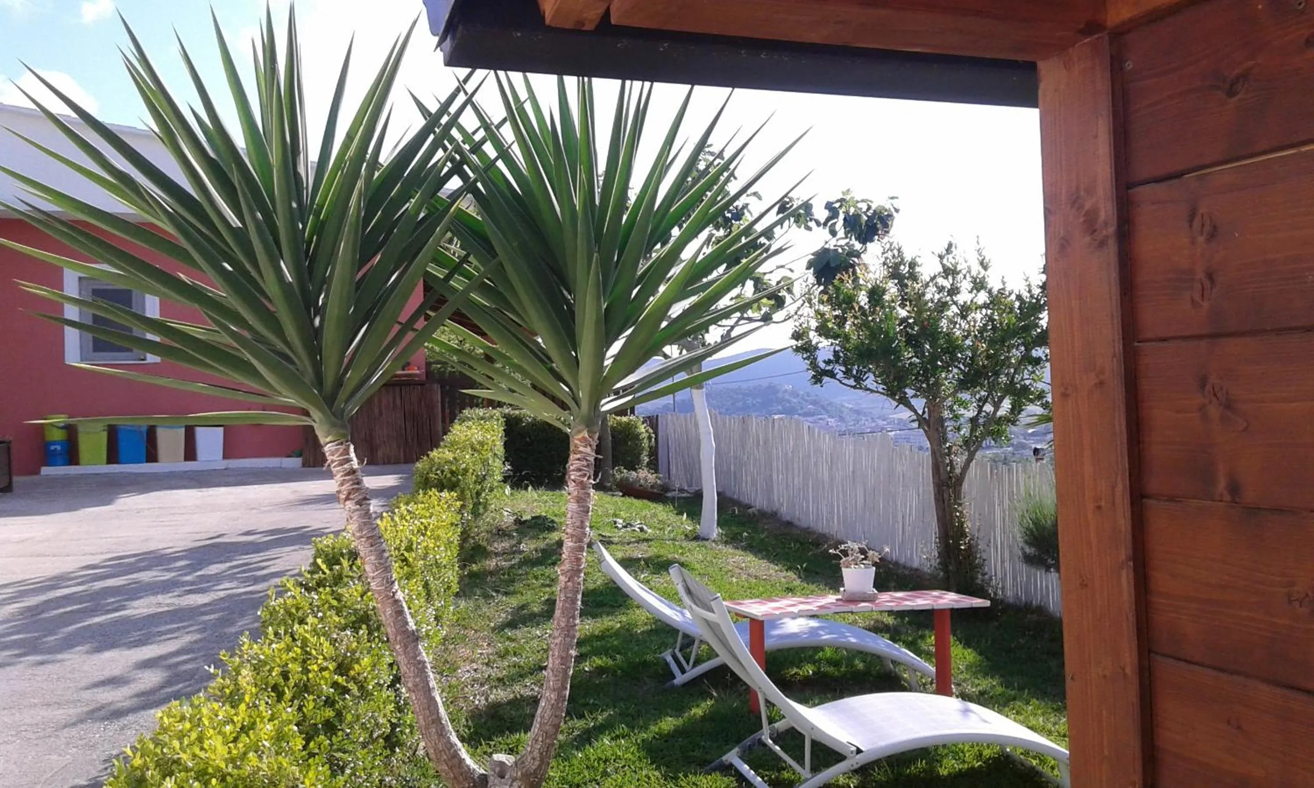 Garden view in Il Patio Del Cilento