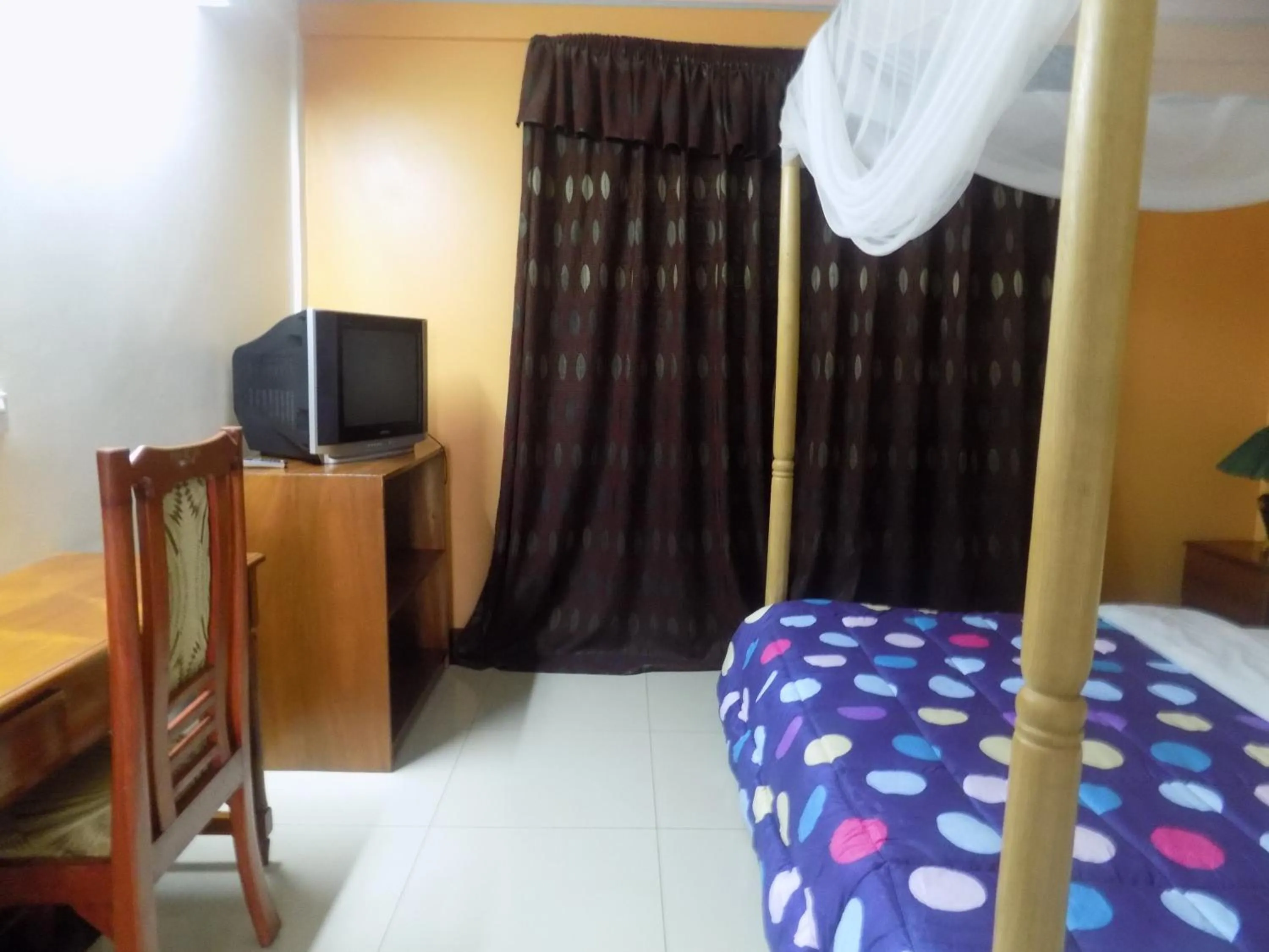 Bed in Kayegi Hotel Mbale