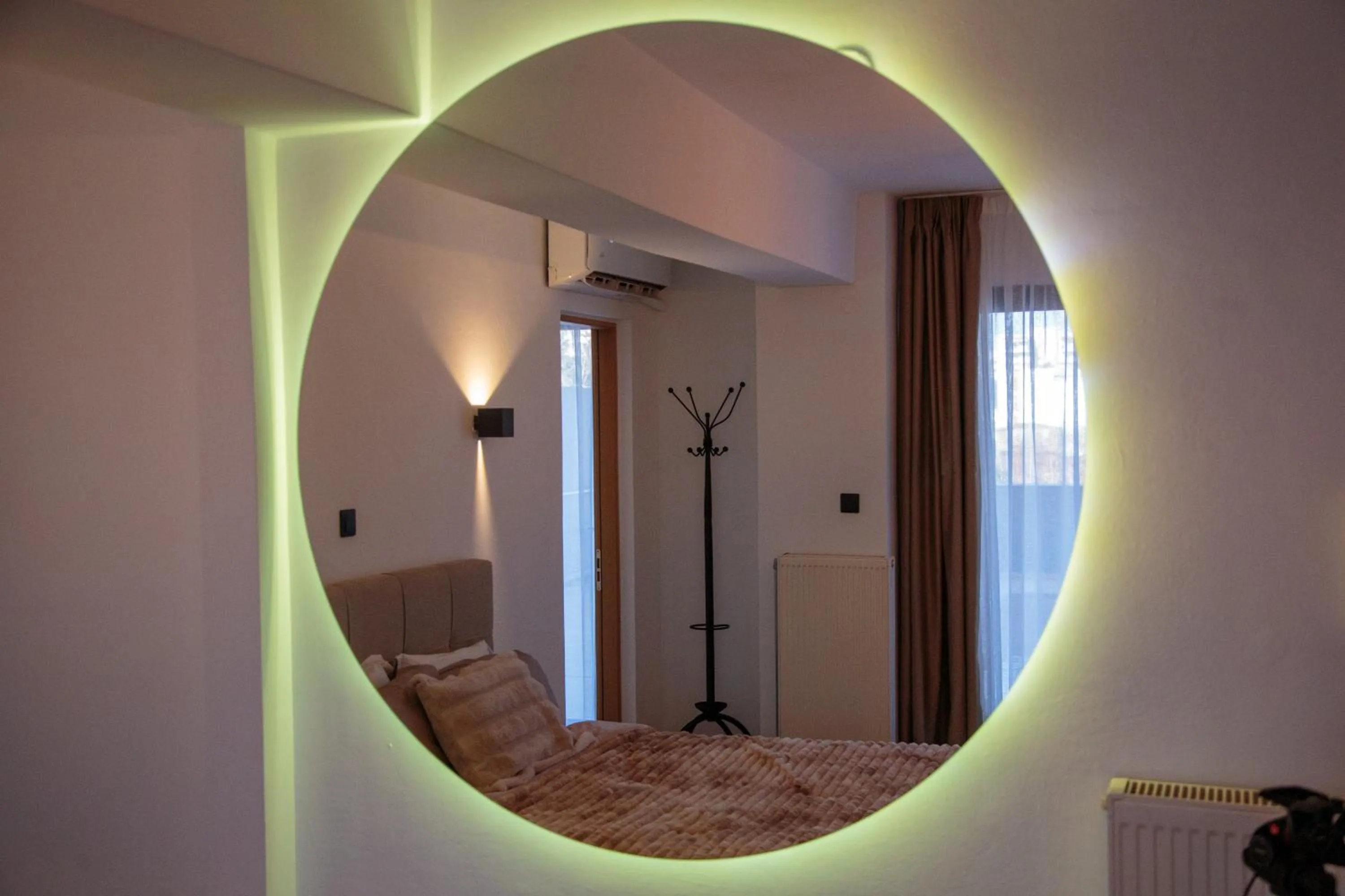 Bed in Limani Comfort Rooms