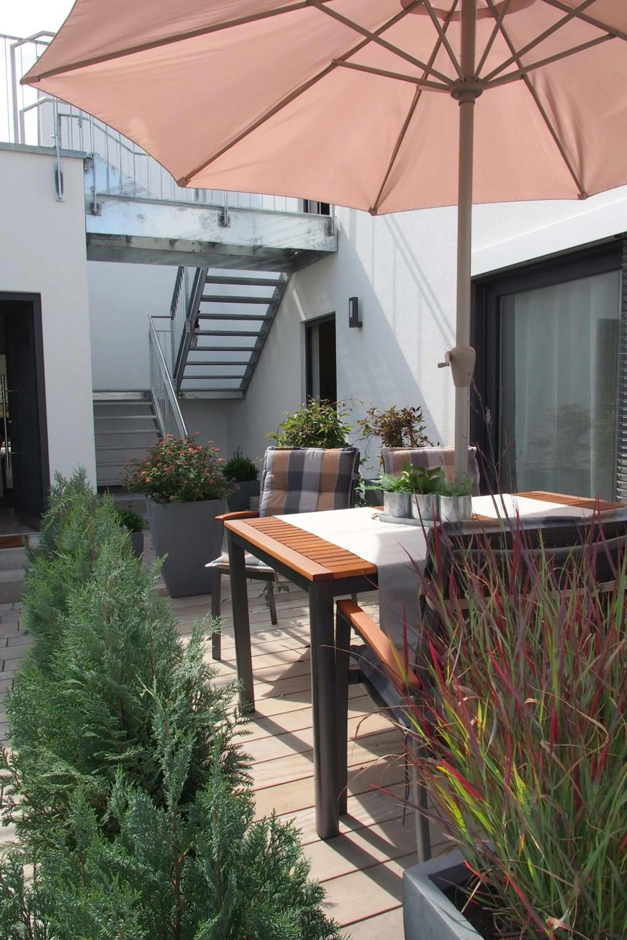 Balcony/Terrace in Apartments Bogner