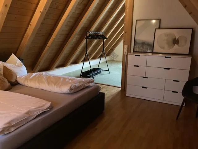 Bed in Apartments Bogner