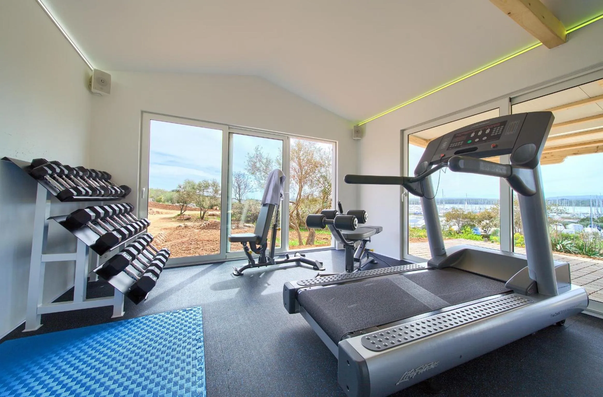 Fitness centre/facilities in Hotel Kanajt