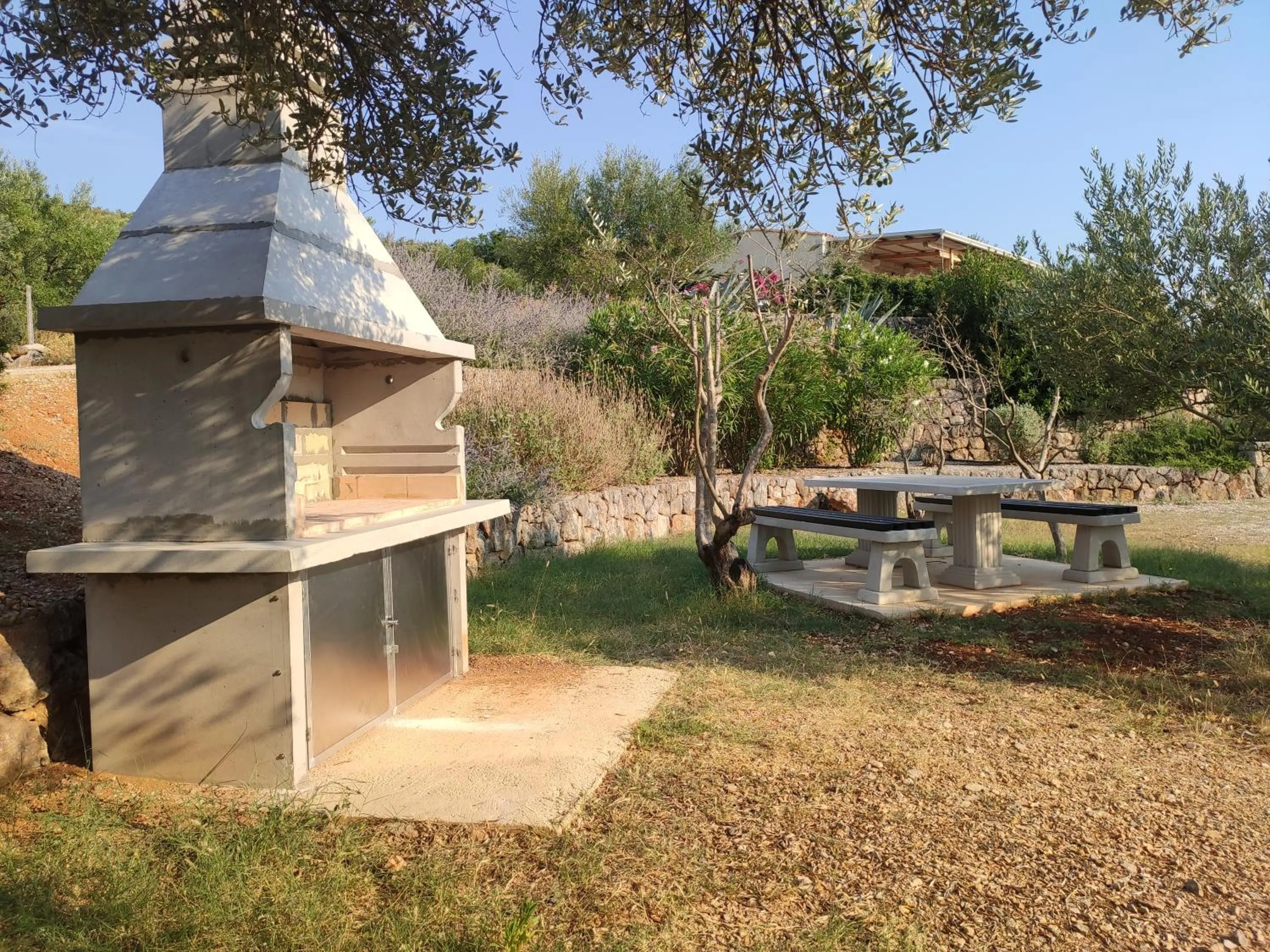 BBQ facilities in Hotel Kanajt