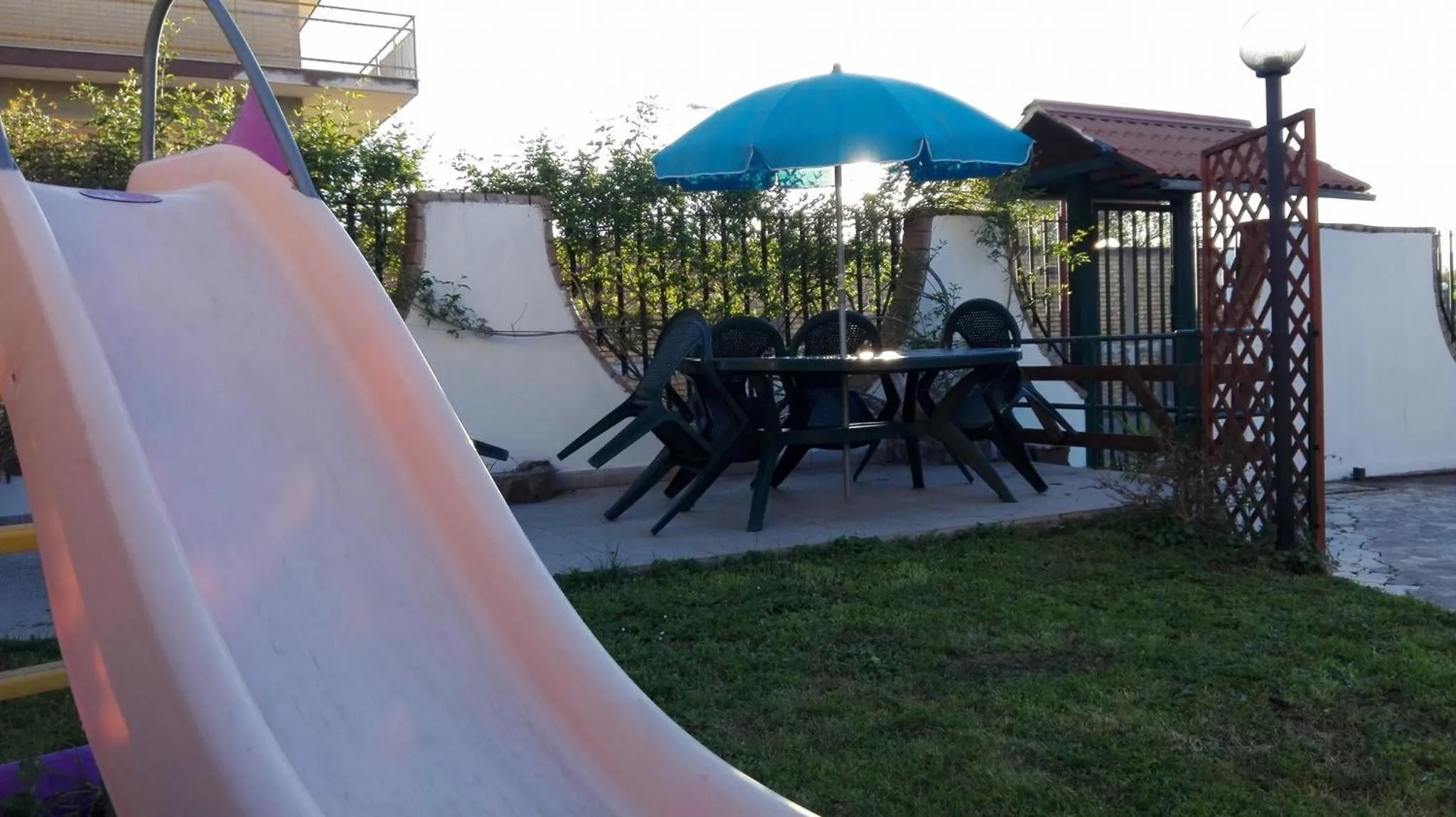 Garden view in Villa Arechi