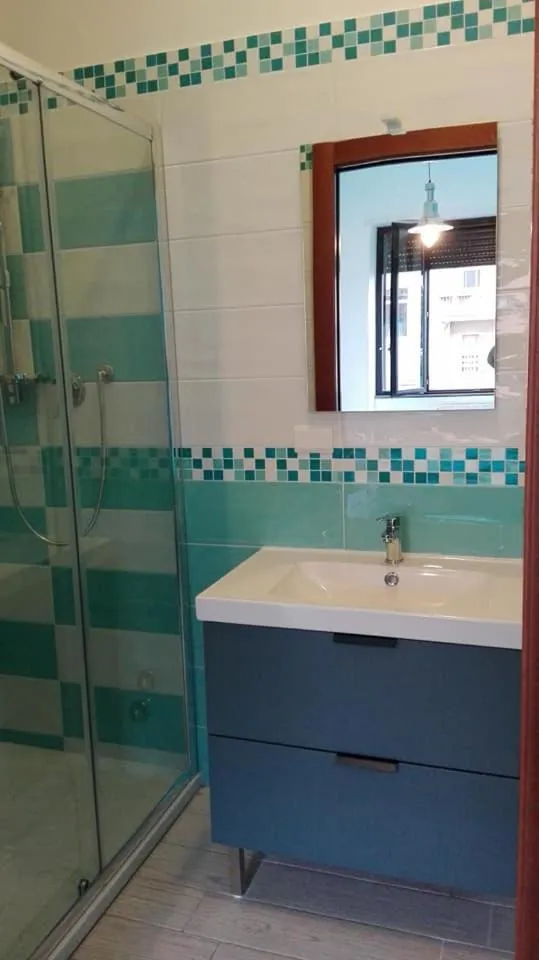 Shower in Villa Arechi