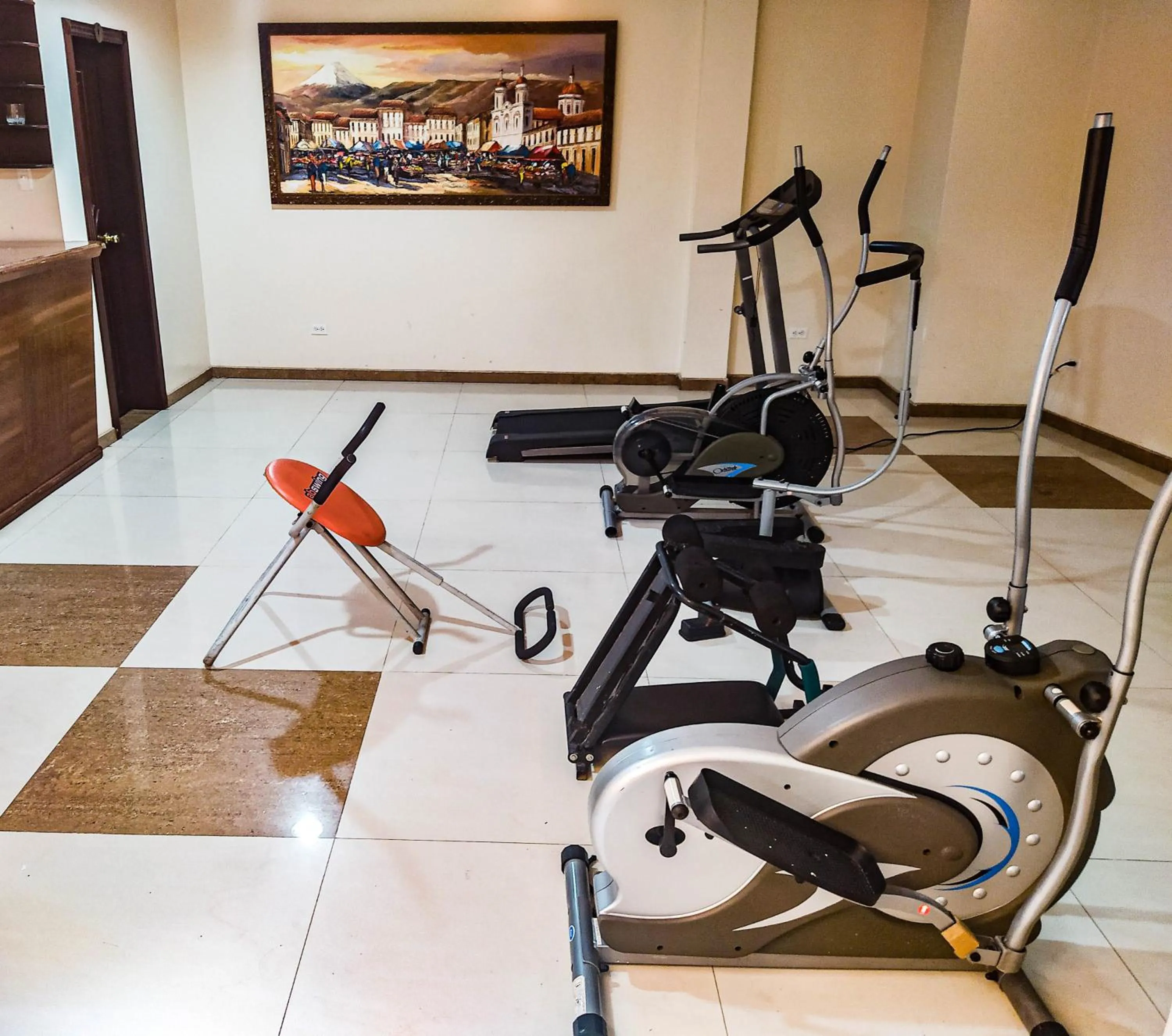 Fitness centre/facilities in Hotel Makroz