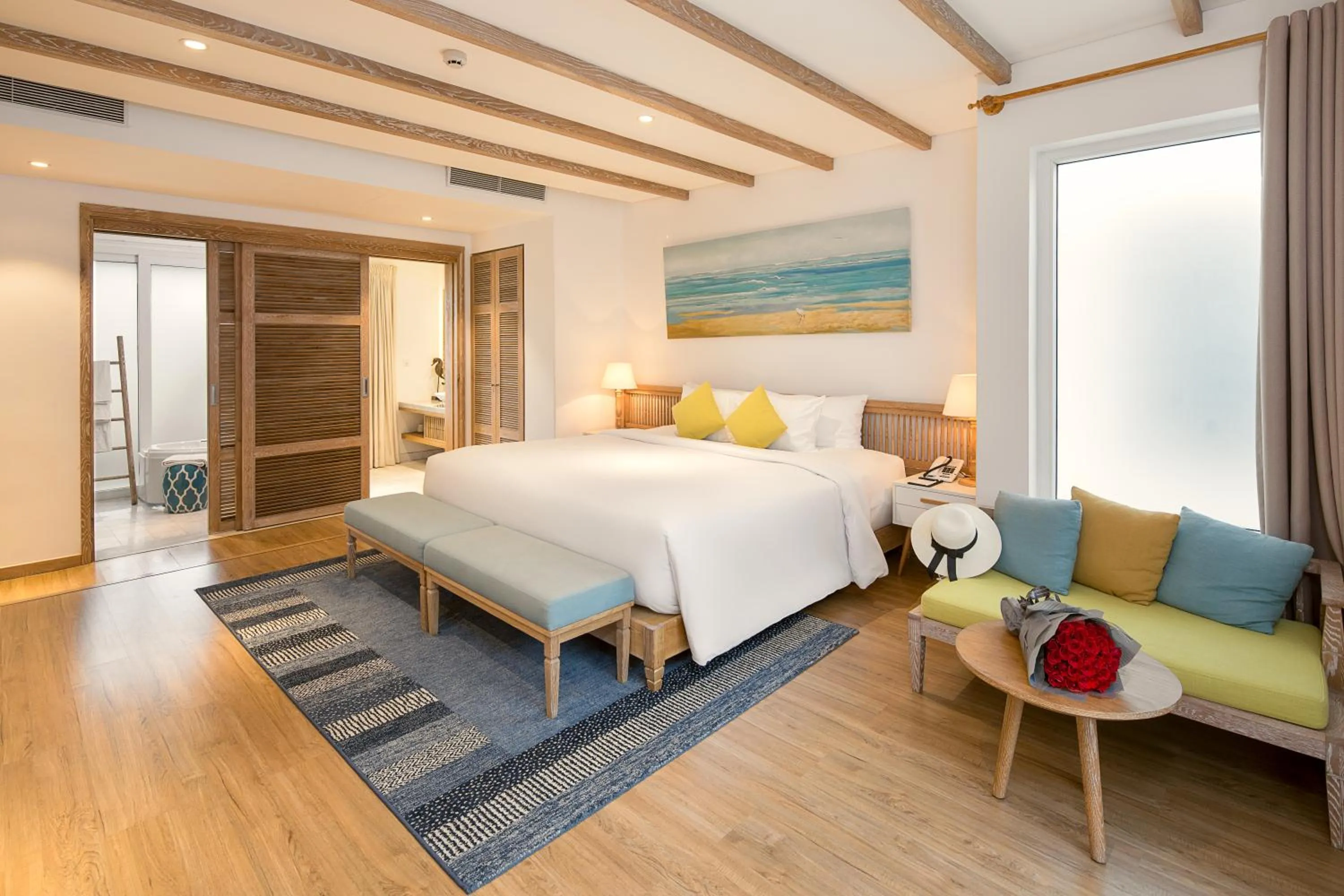 Bed in Risemount Premier Resort Da Nang