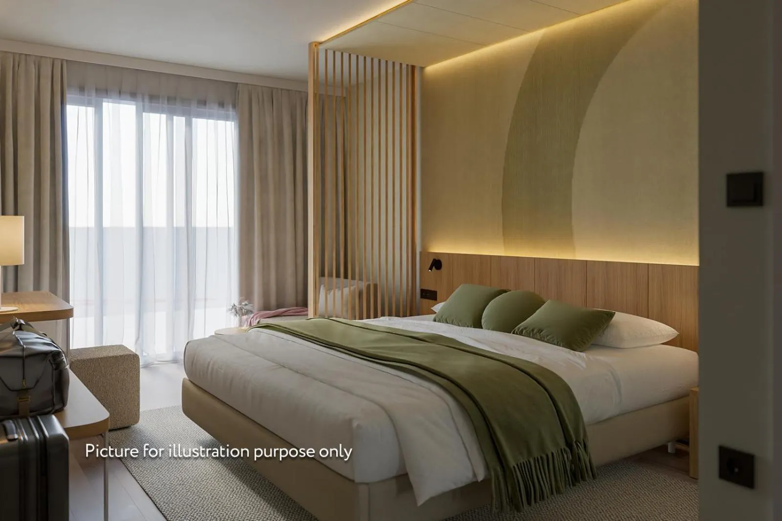 Bedroom, Bed in Hotel Garden Istra Plava Laguna