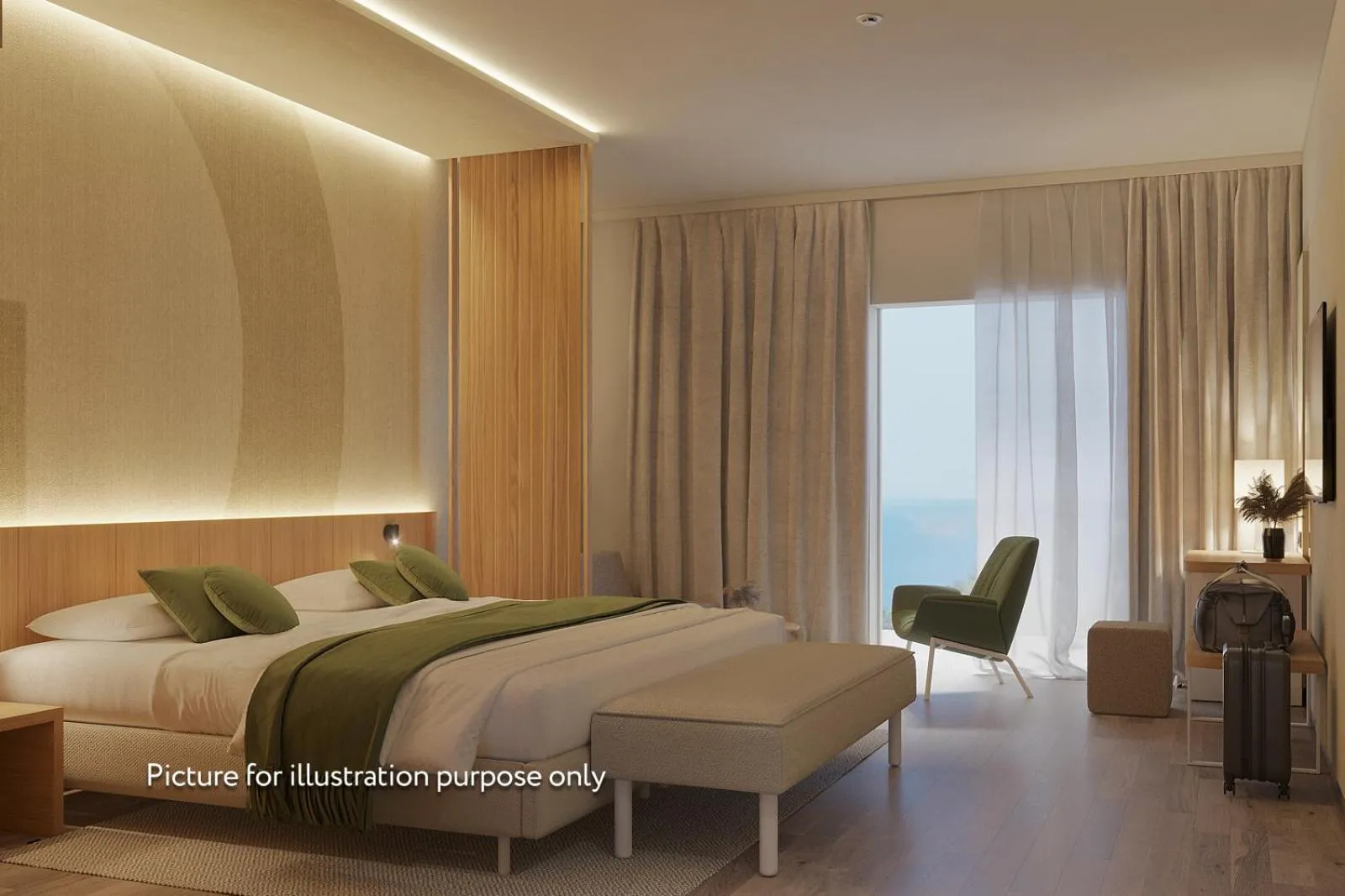 Bedroom, Bed in Hotel Garden Istra Plava Laguna