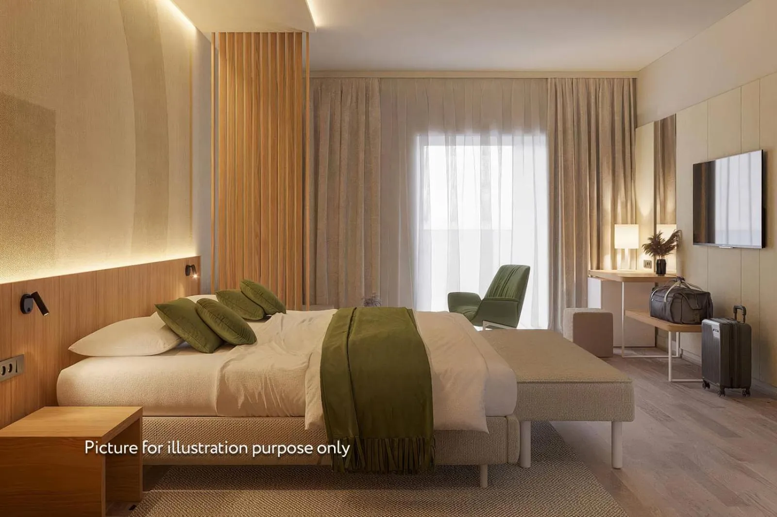 Bedroom, Bed in Hotel Garden Istra Plava Laguna