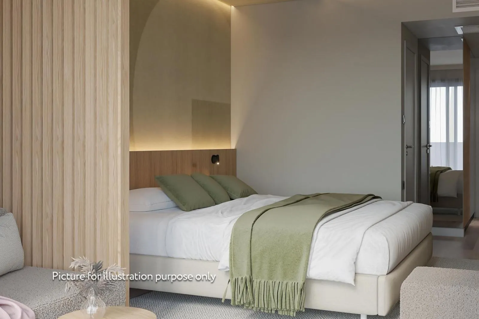 Bedroom, Bed in Hotel Garden Istra Plava Laguna