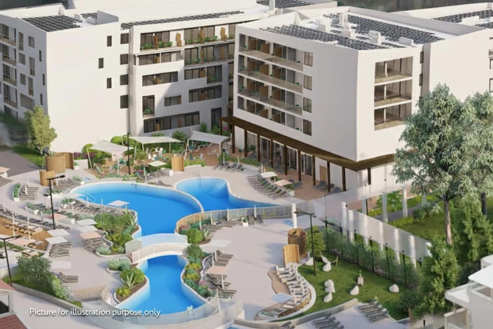 Property building in Hotel Garden Istra Plava Laguna