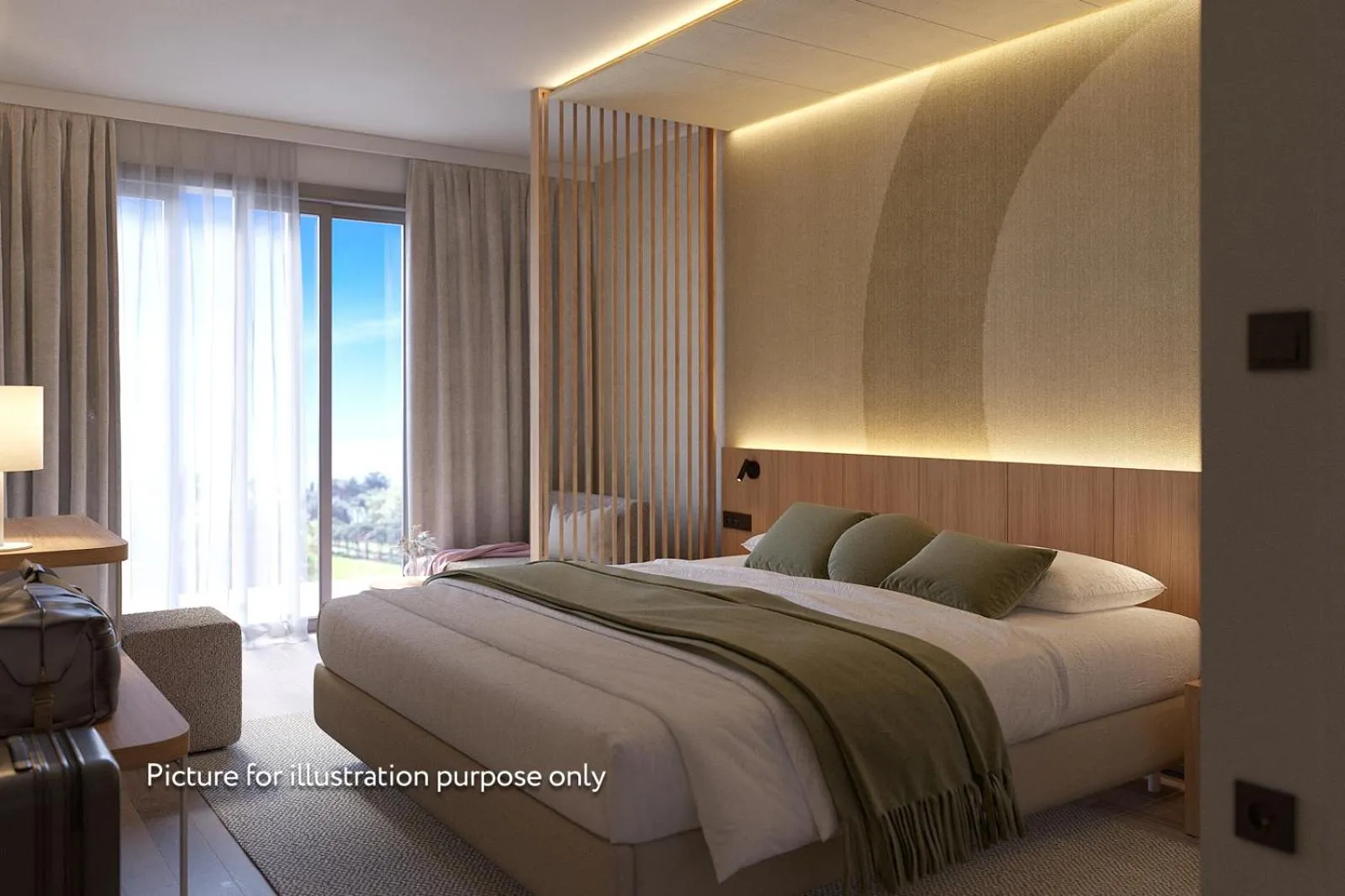 Bedroom, Bed in Hotel Garden Istra Plava Laguna