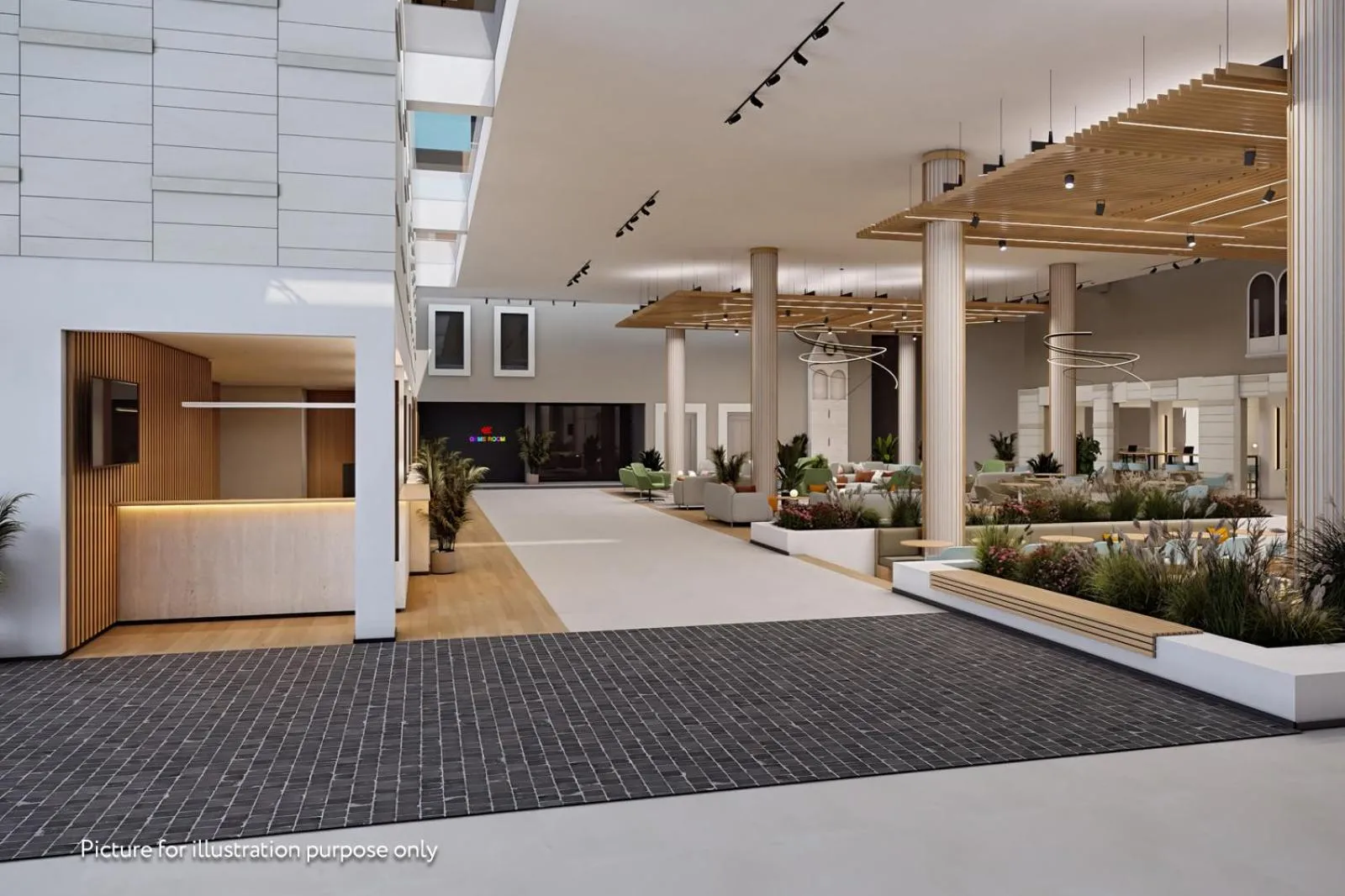 Lobby or reception in Hotel Garden Istra Plava Laguna