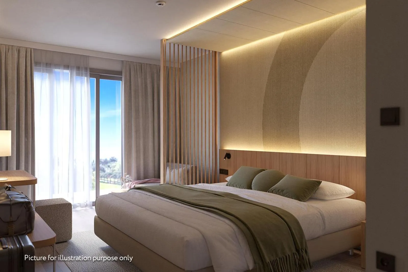 Bedroom, Bed in Hotel Garden Istra Plava Laguna