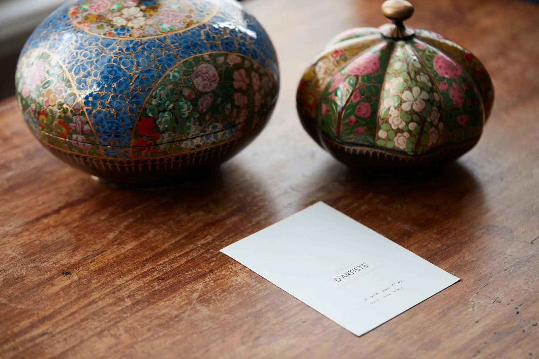 Decorative detail in Maison d'Artiste