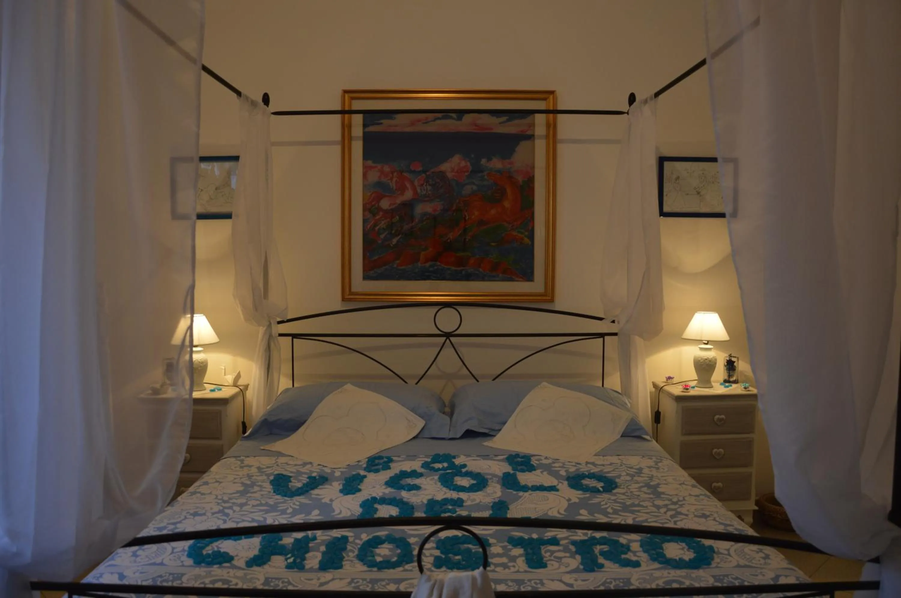 Bedroom, Bed in B&B Vicolo del Chiostro