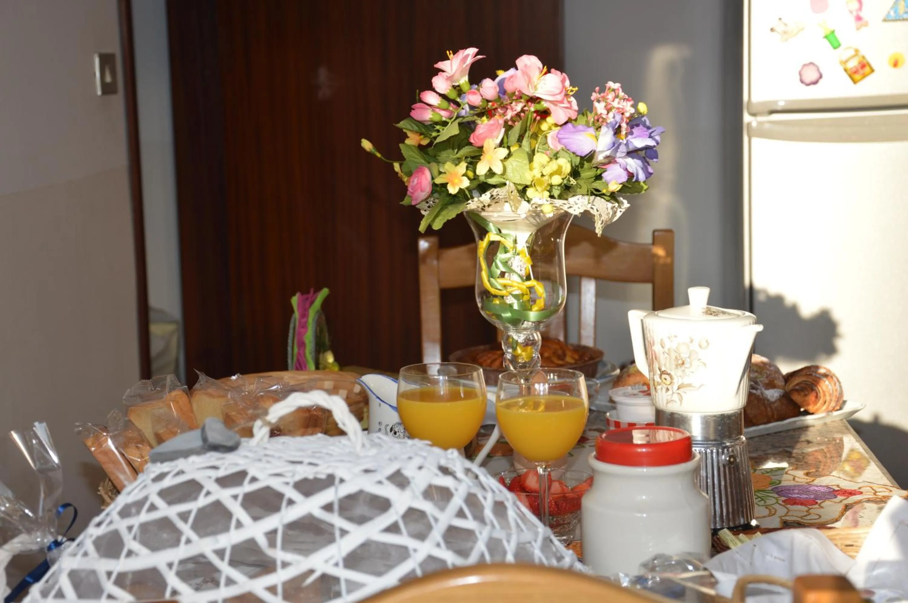 Food close-up in B&B Vicolo del Chiostro