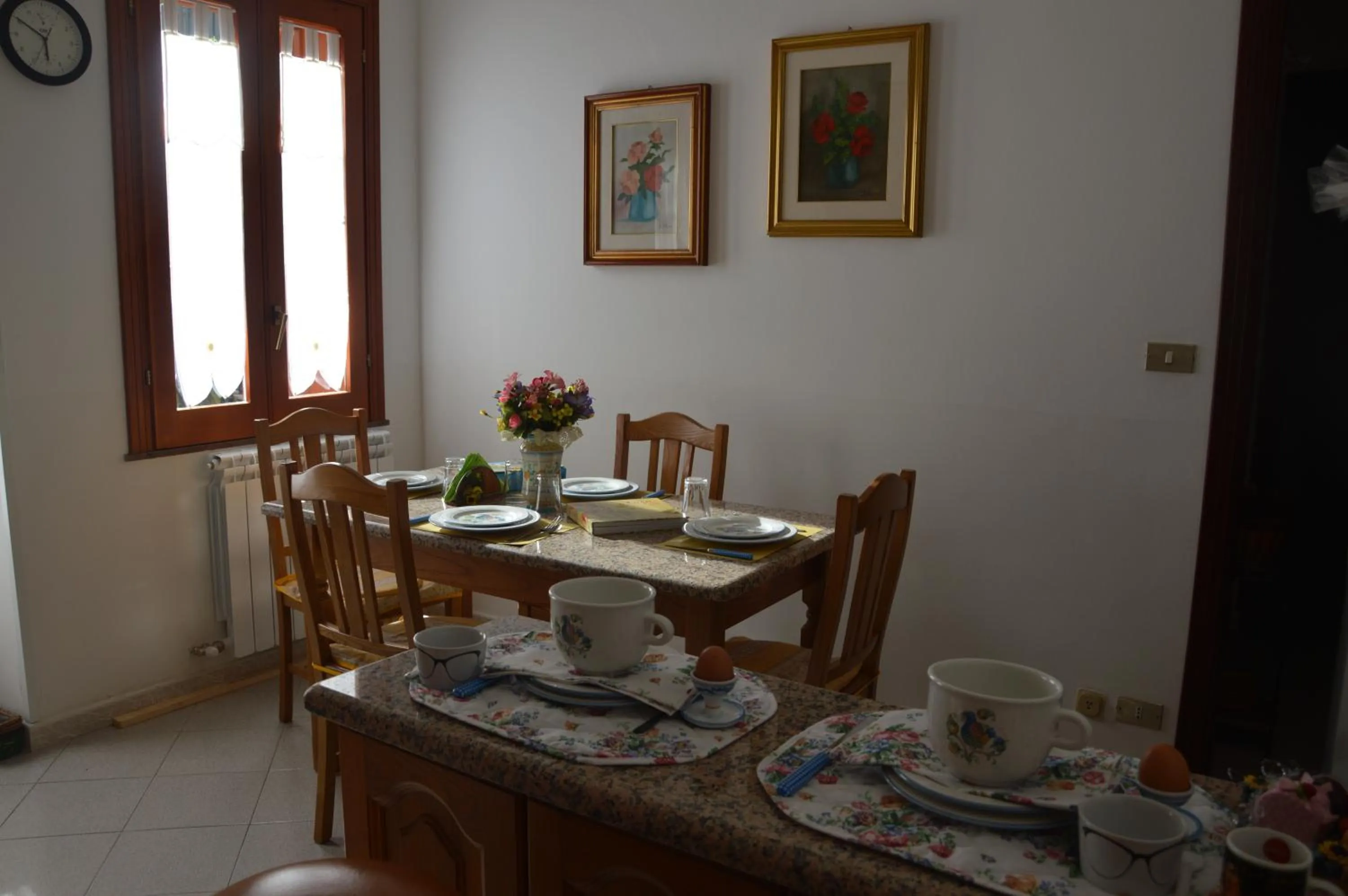 Dining area in B&B Vicolo del Chiostro