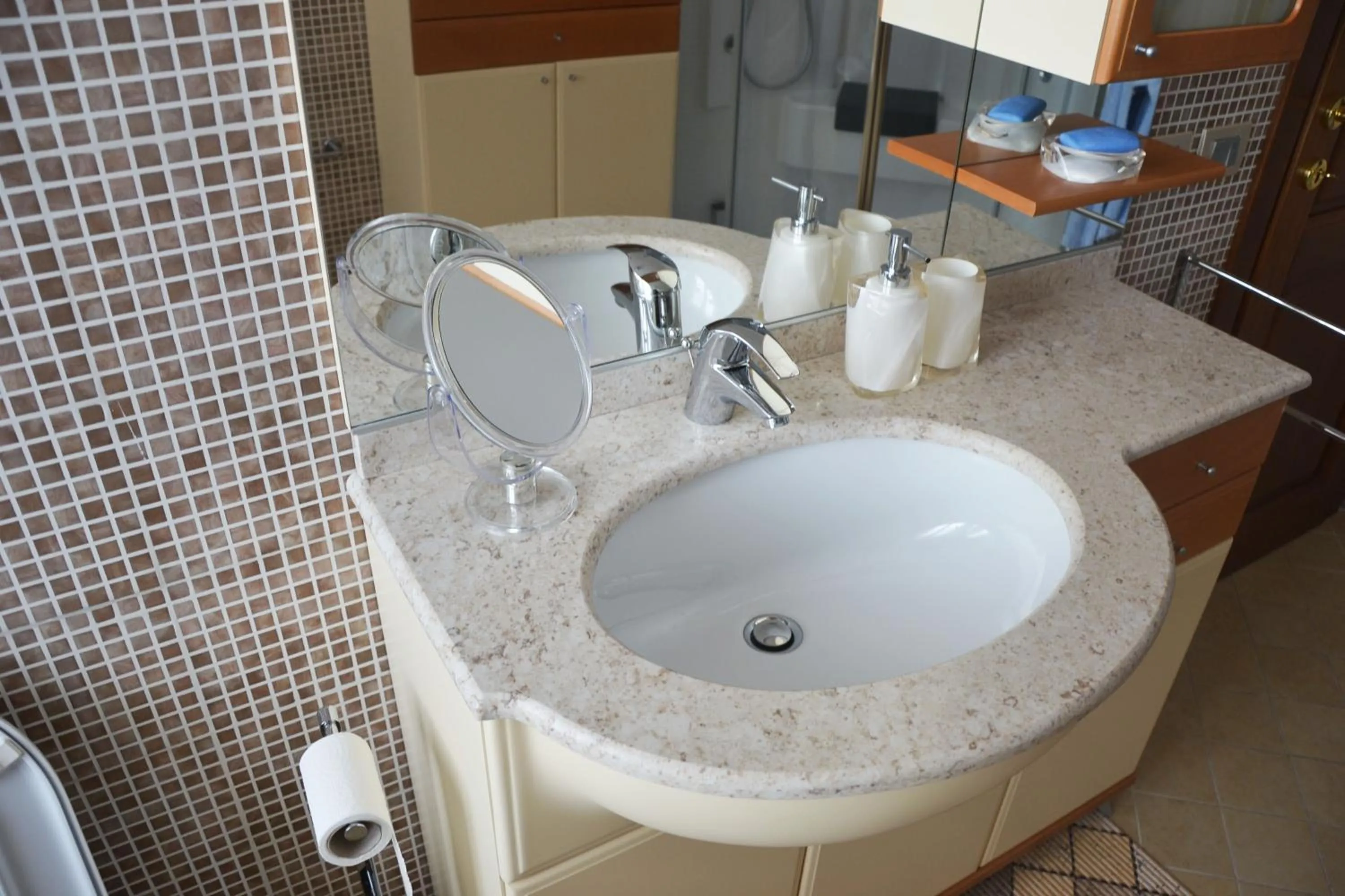 Bathroom in B&B La Regina di Rimini