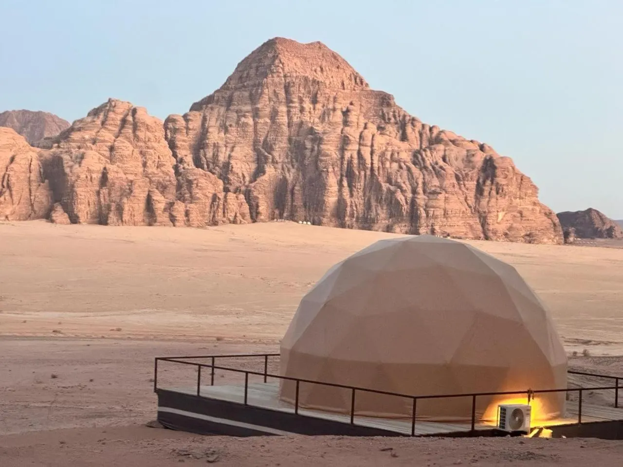 View (from property/room) in Hasan Zawaideh luxury camp 2