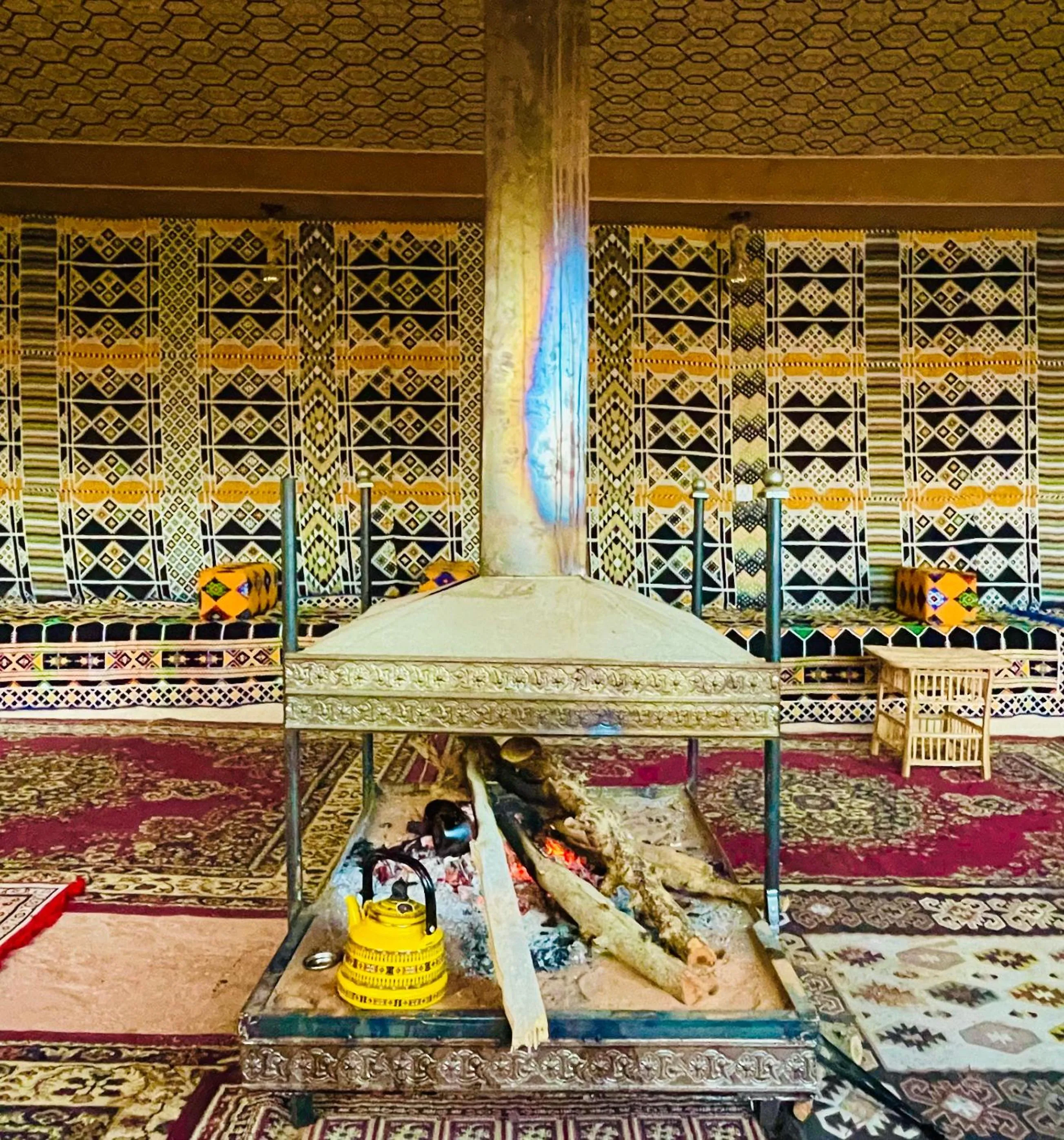 flat iron in Hasan Zawaideh luxury camp 2