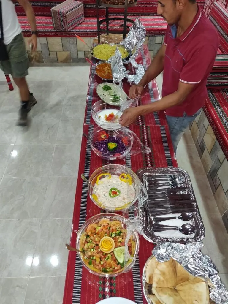 Food in Hasan Zawaideh luxury camp 2