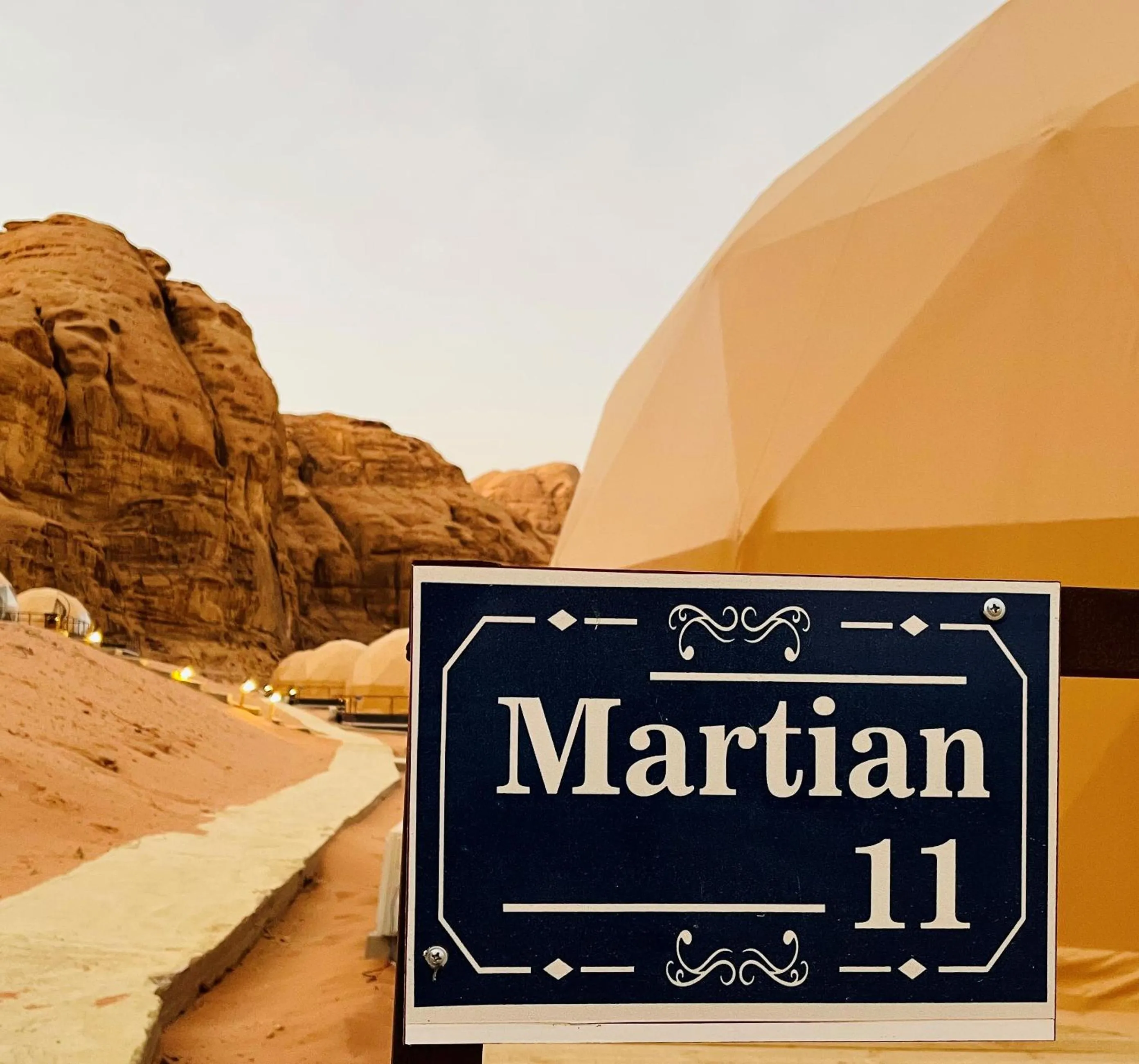 Natural landscape in Hasan Zawaideh luxury camp 2