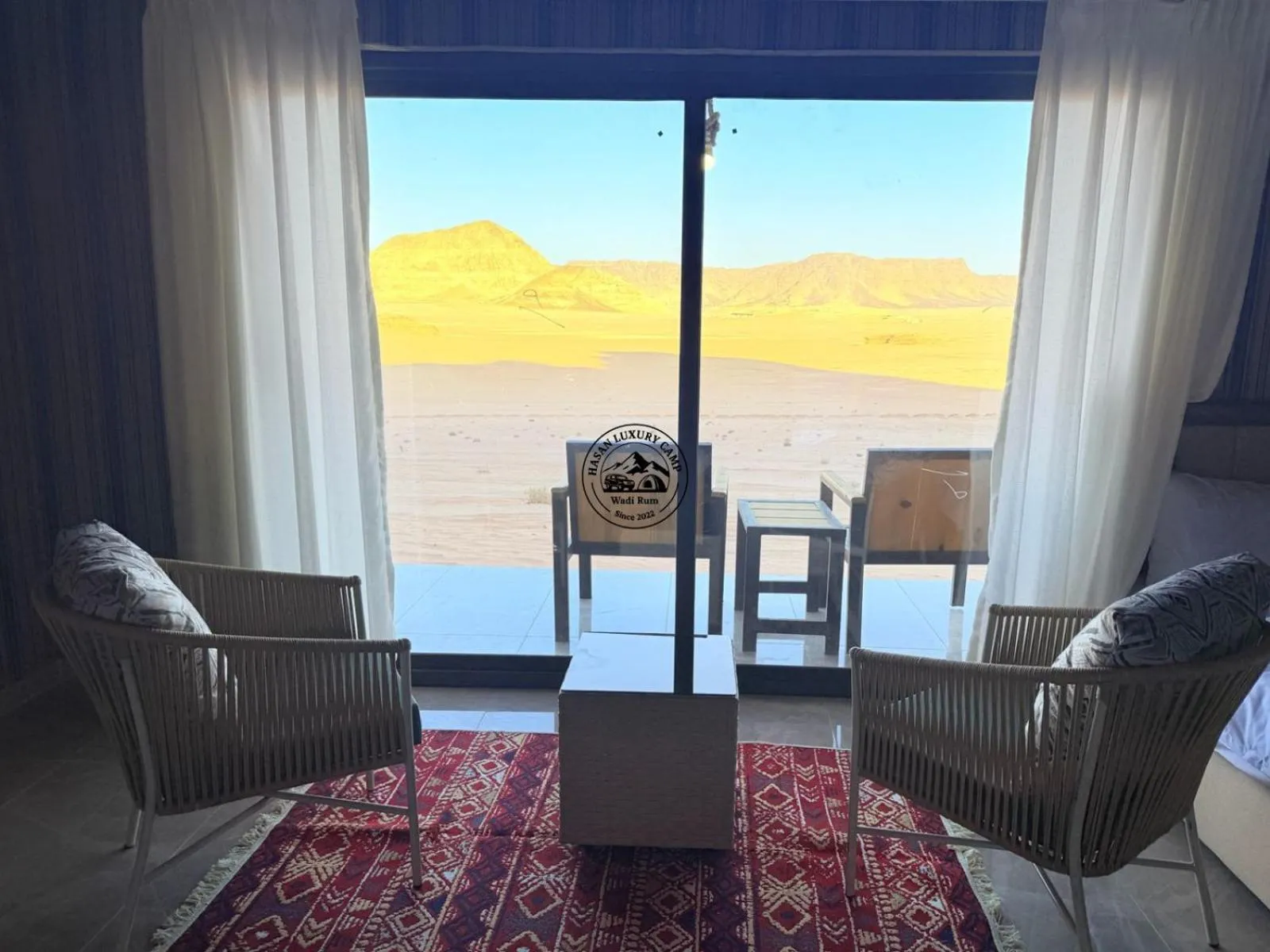Deluxe Panoramic Tent - single occupancy in Hasan Zawaideh luxury camp 2