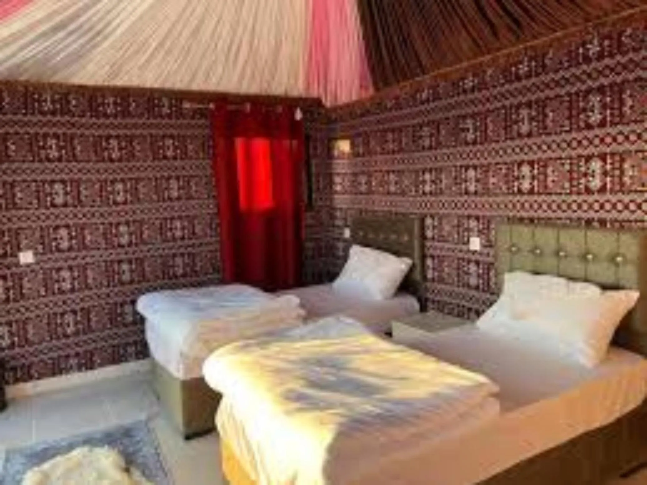 Property building, Bed in Hasan Zawaideh luxury camp 2