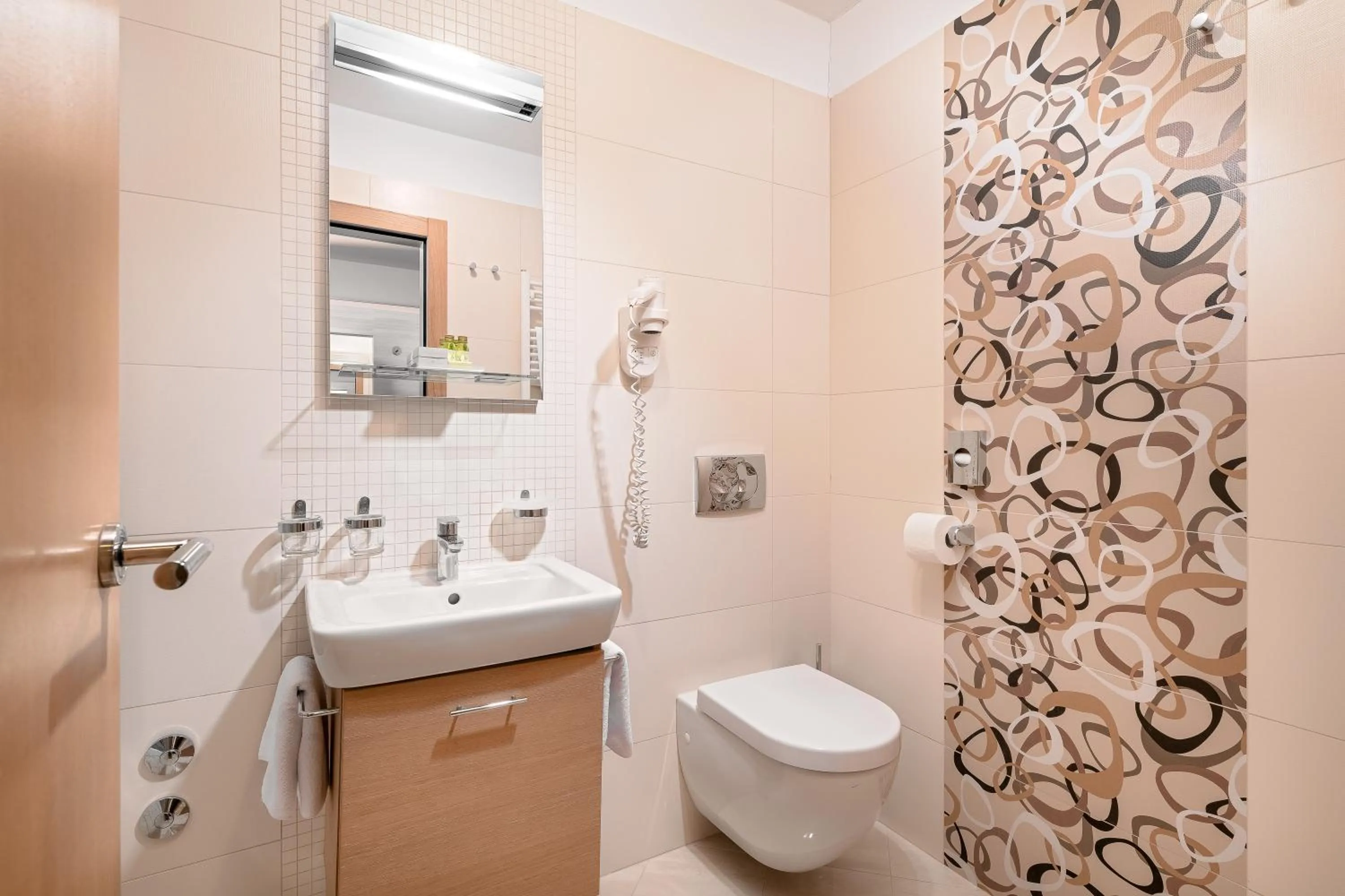 Bathroom in Hotel Olympia