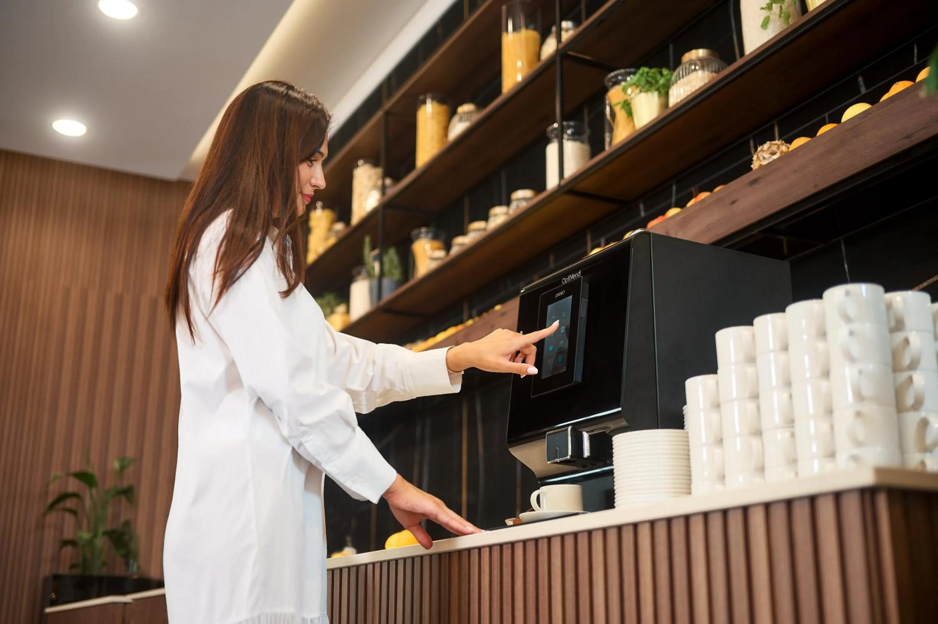 Coffee/tea facilities in Hotel Olympia
