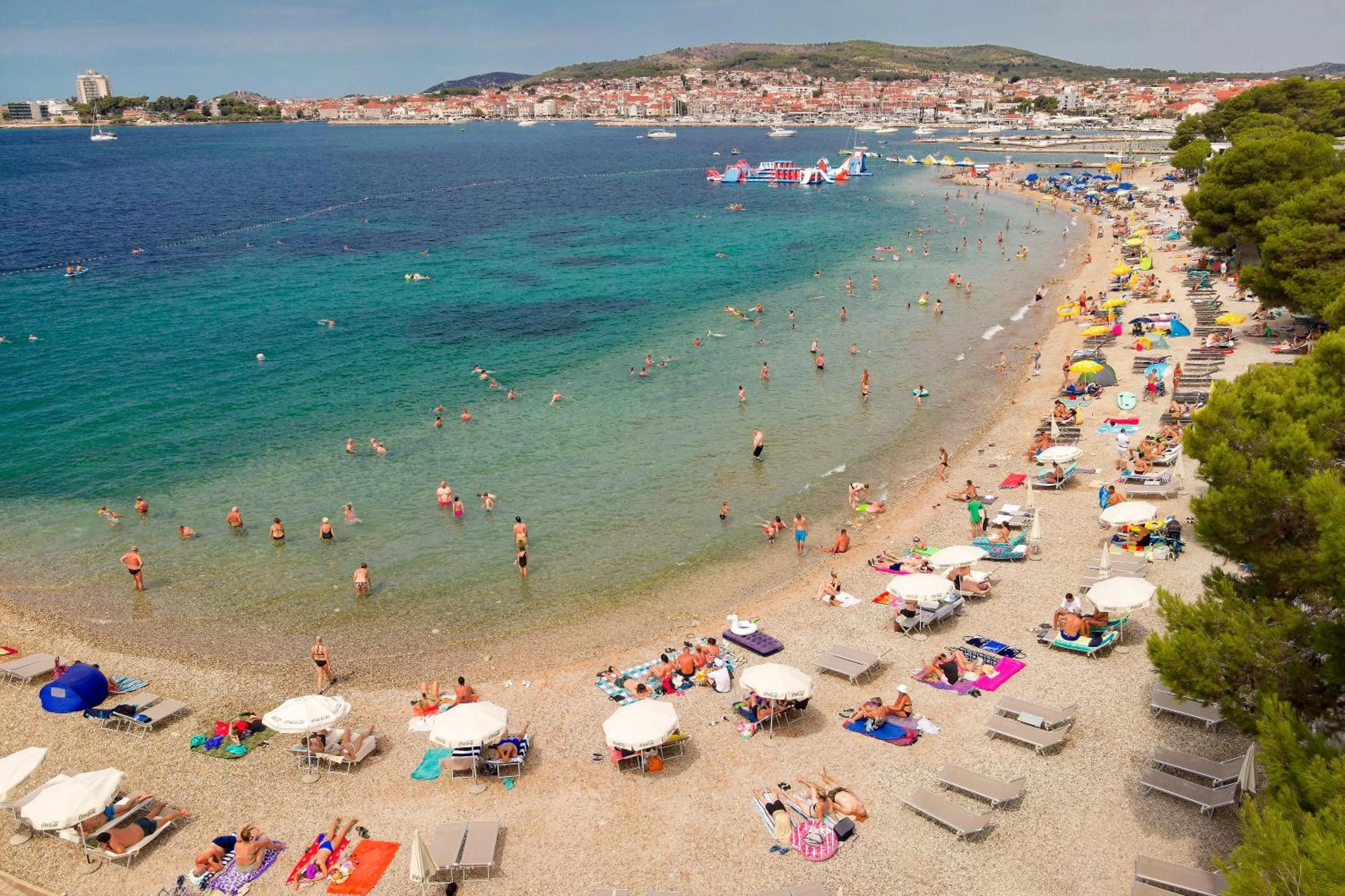 Beach in Hotel Olympia
