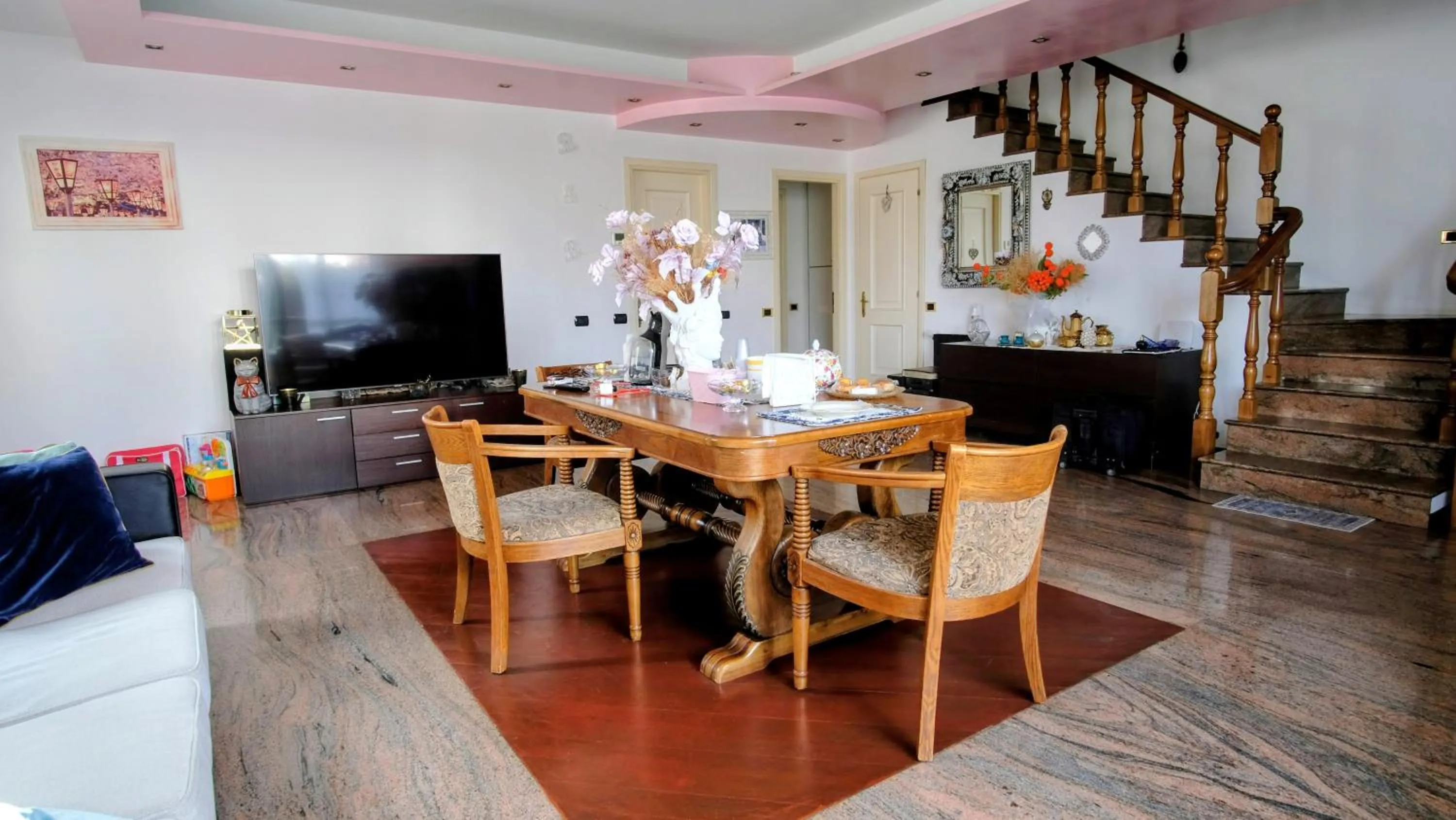 Living room in B&B da Jordan