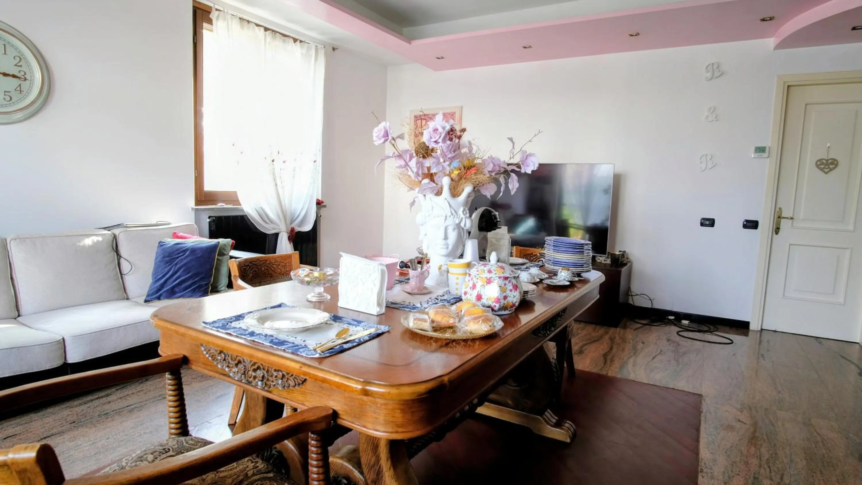 Living room in B&B da Jordan