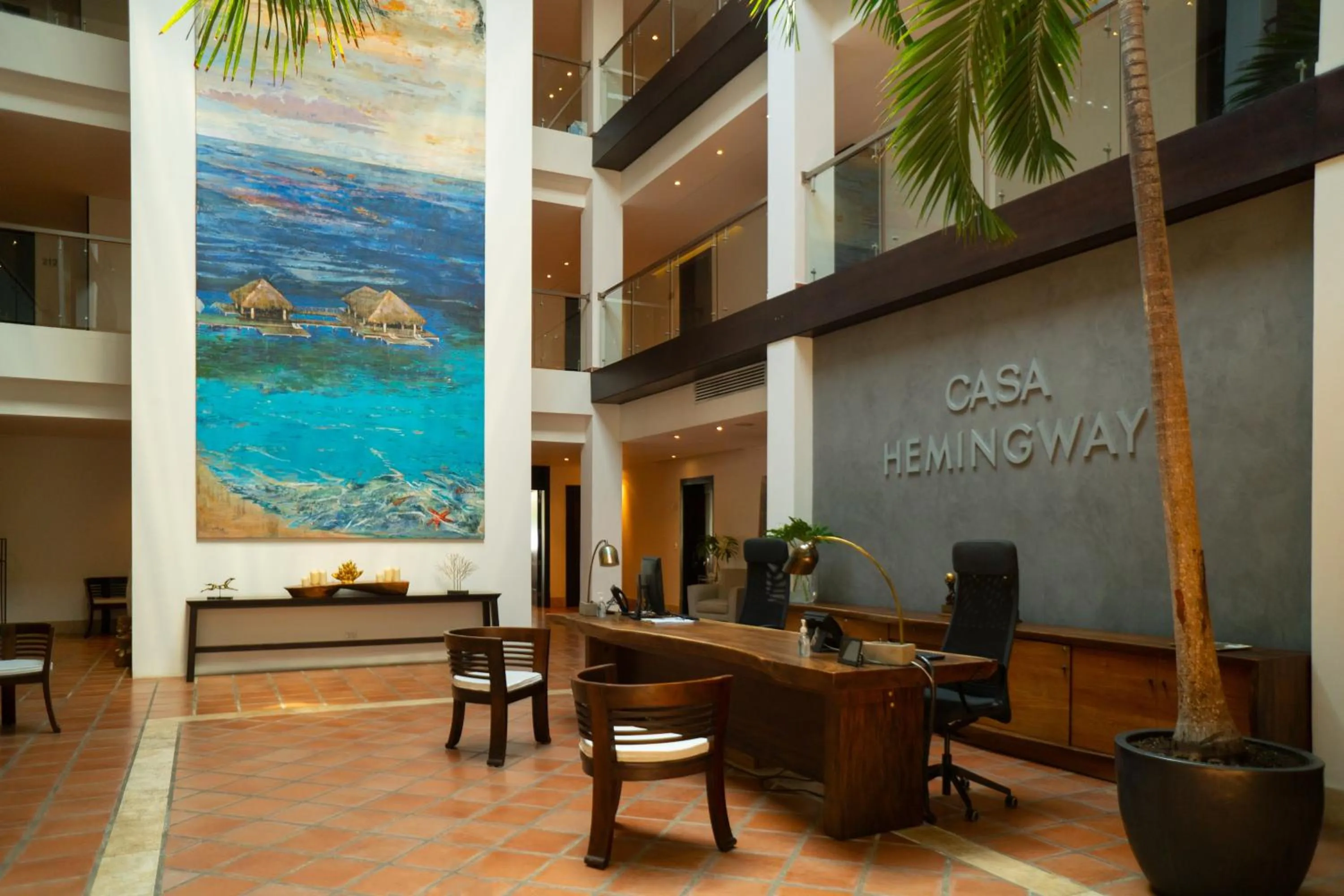 Lobby or reception in Hotel Casa Hemingway