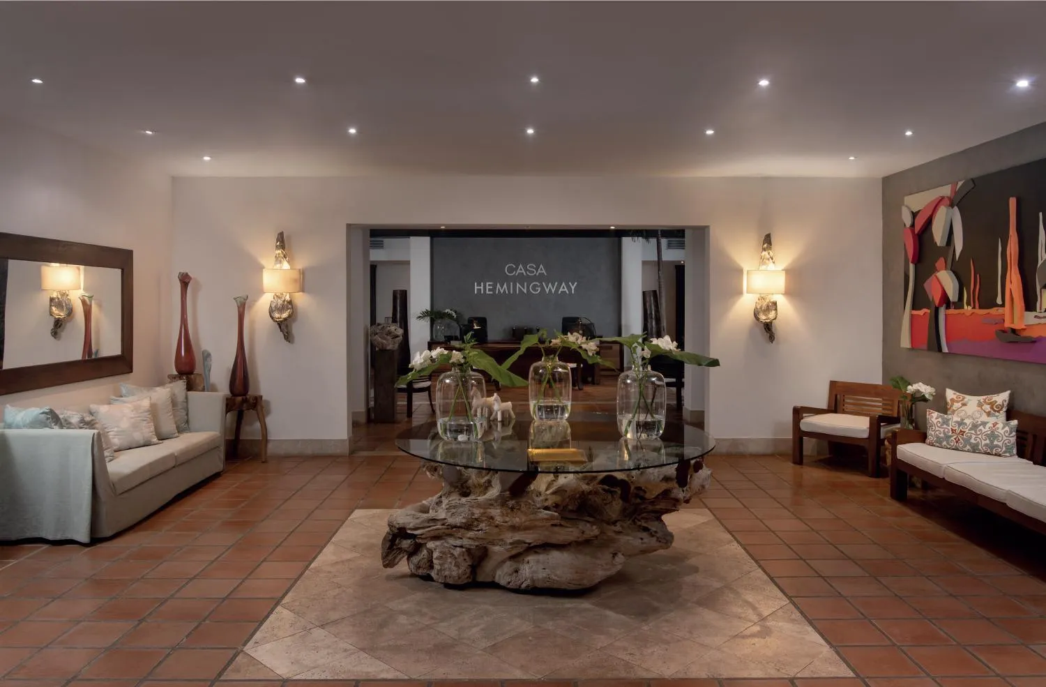 Lobby or reception in Hotel Casa Hemingway