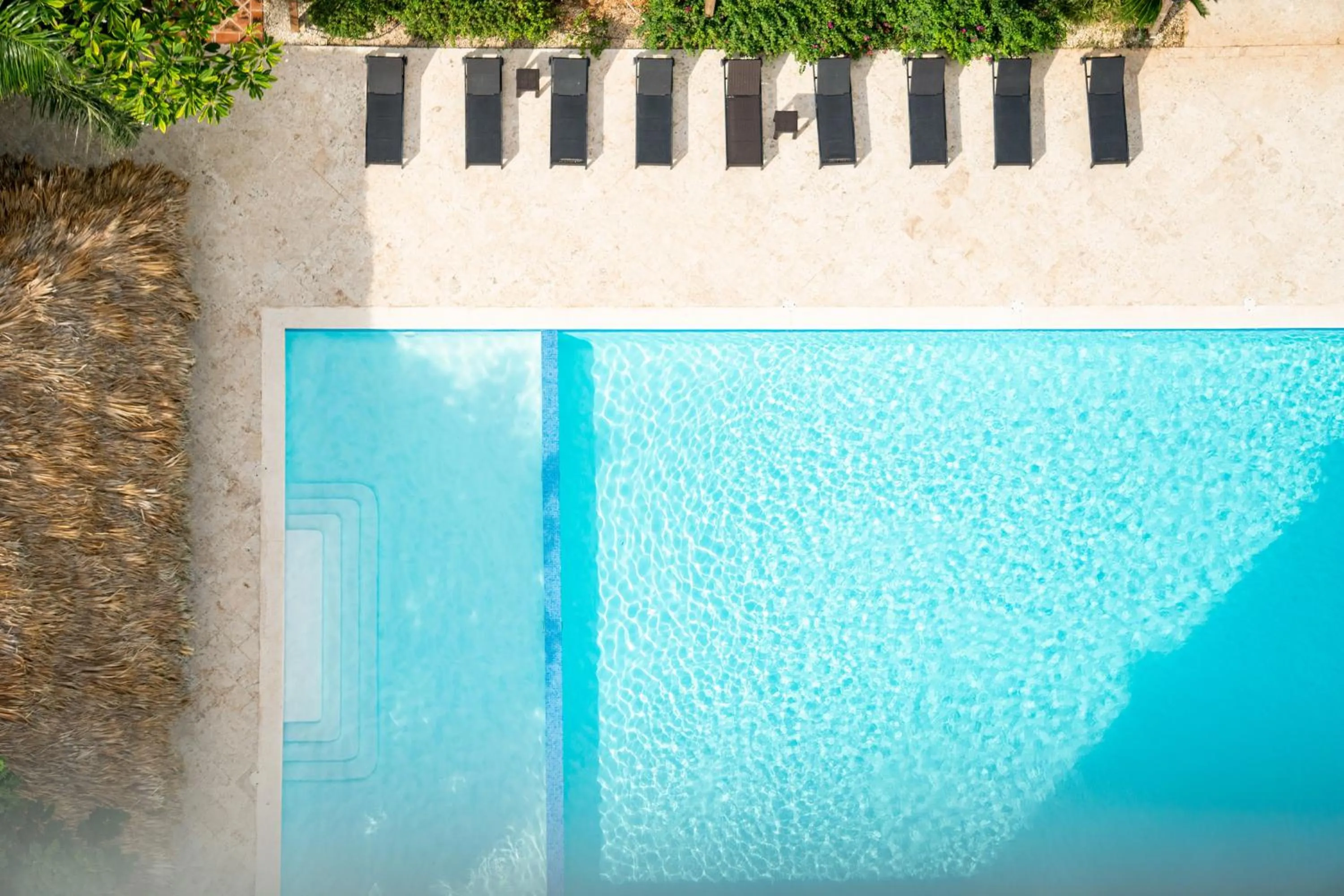 Pool view in Hotel Casa Hemingway