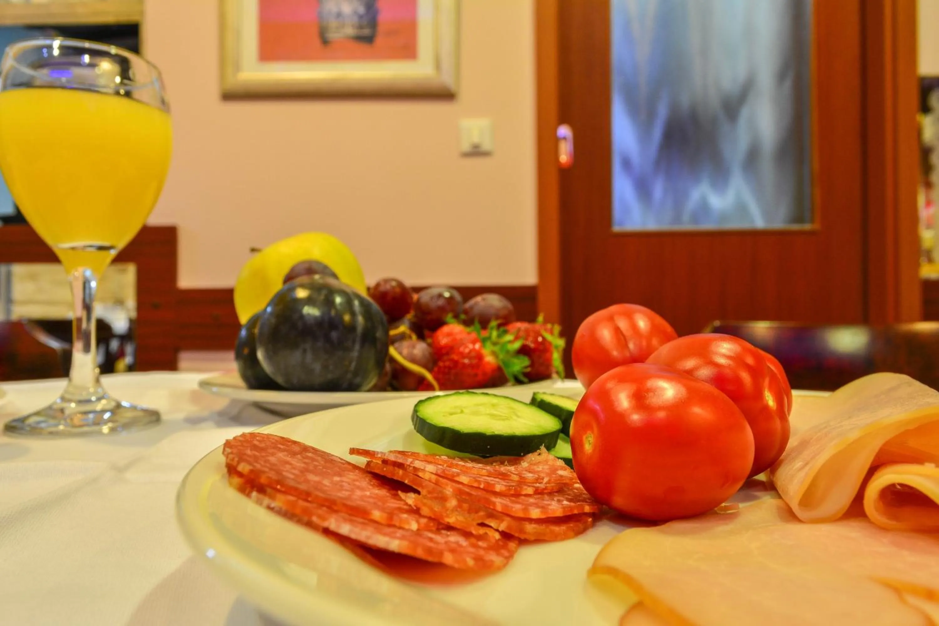 Food and drinks in Hotel Kastel 1700