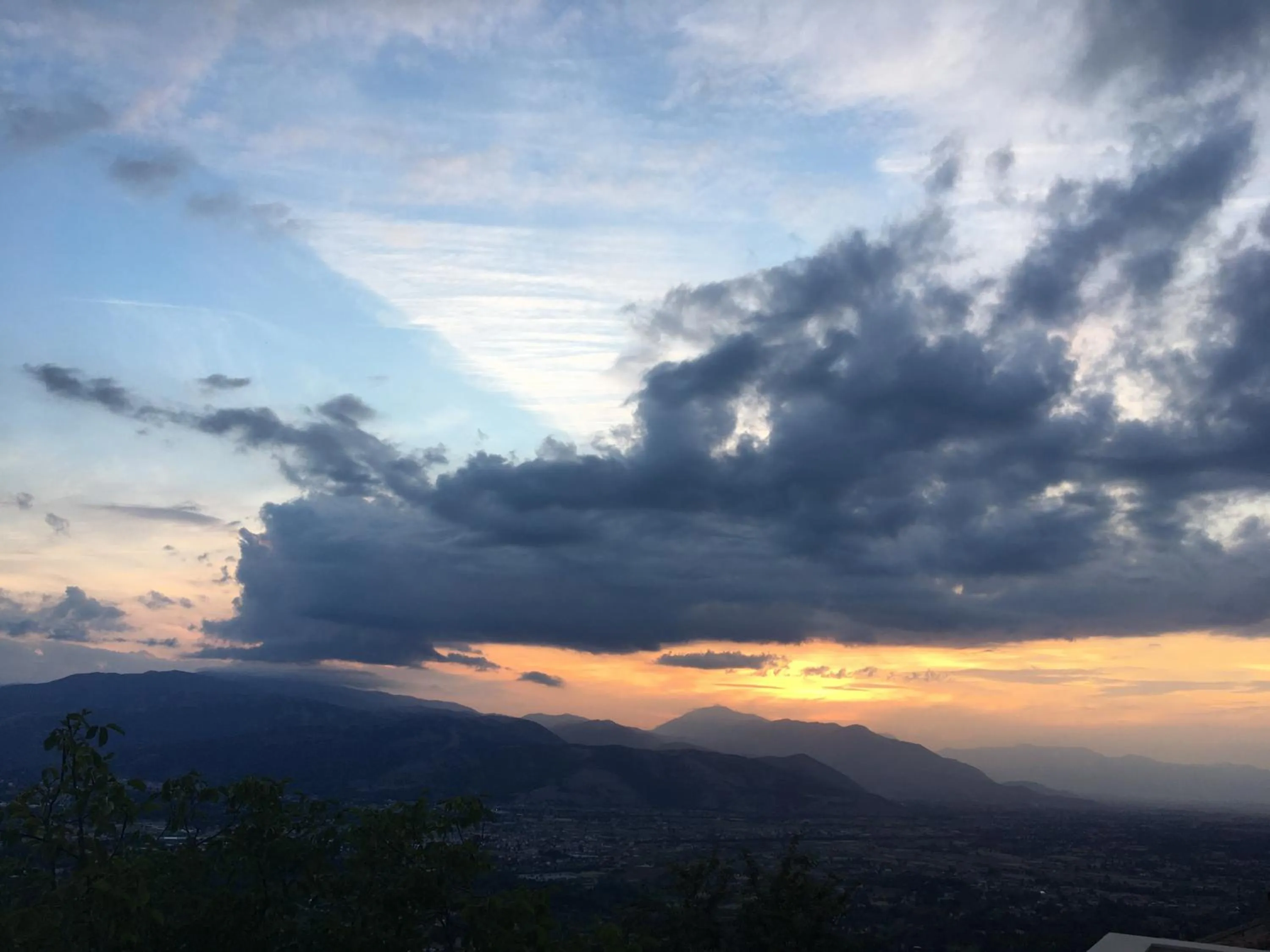 Sunset in Palazzo Cestari Hotel