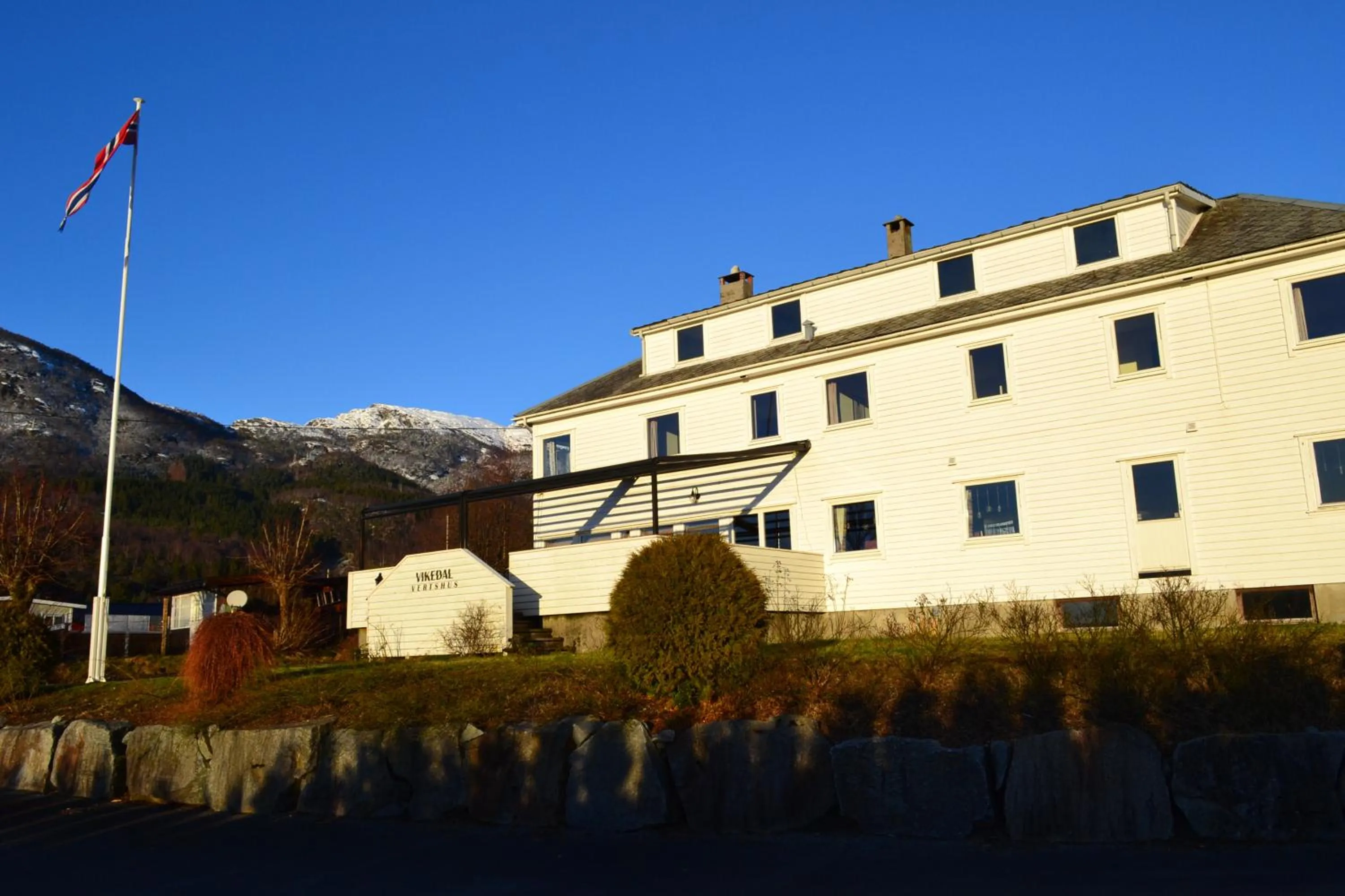 Property building in VIKEDAL VERTSHUS hotel