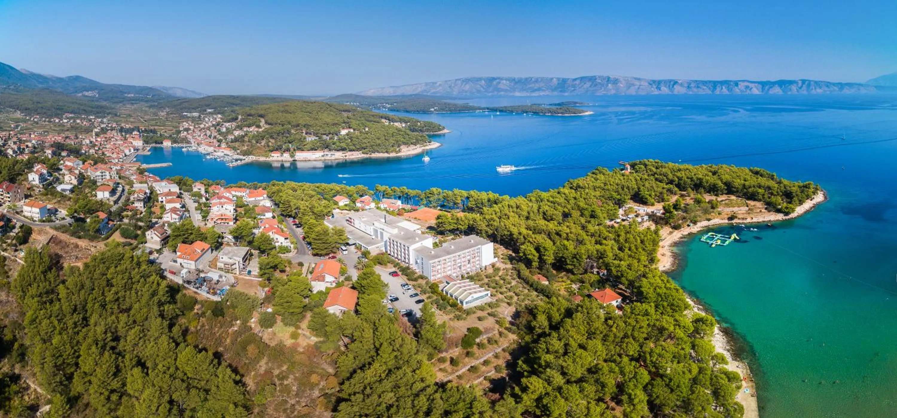 Natural landscape in Hotel Hvar
